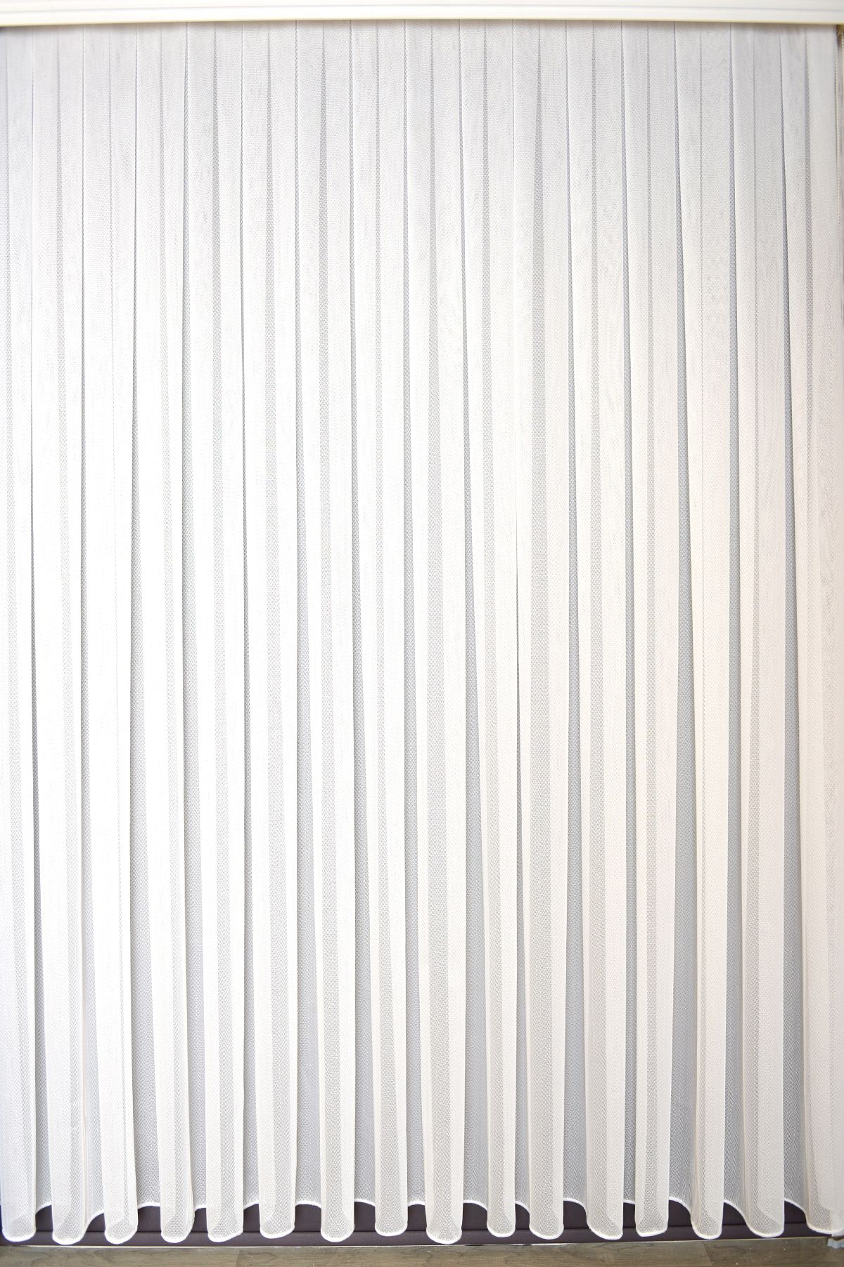 Setekshome-Prt-903 Cortina de tul 1x3 - Model simplu în zig-zag, primul Calitate Off White 4