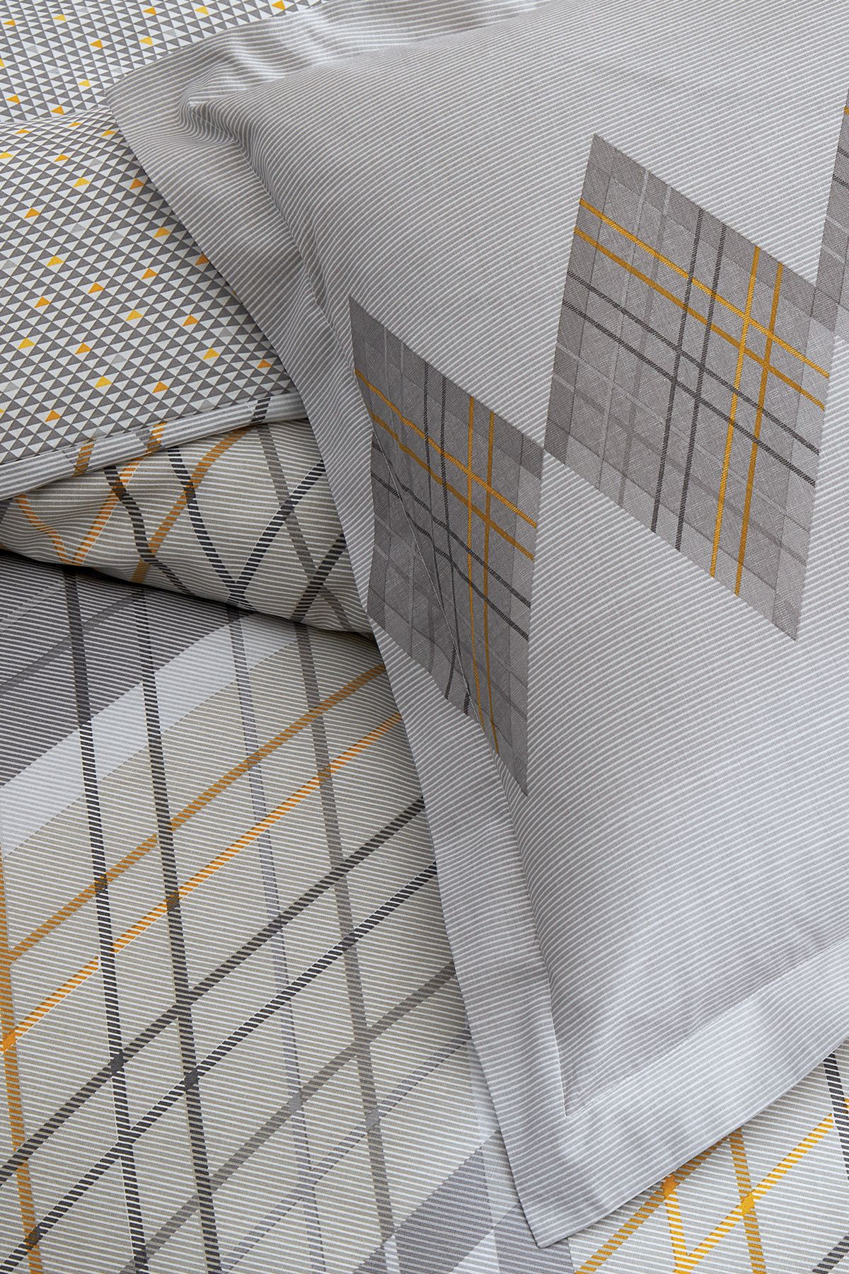 Puffy-Sineri Double Ranforce Duvet Cover Set - Gray 2