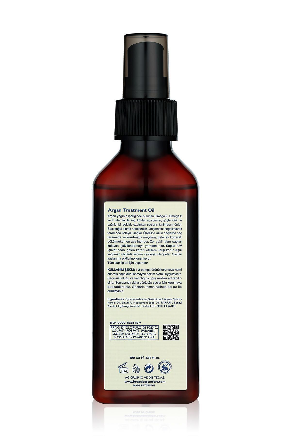 botanica-Argan Oil - Strengthening, Nourishing, and Repairing, for Slow, Damaged, and Broken Hair Eleg.2558 2