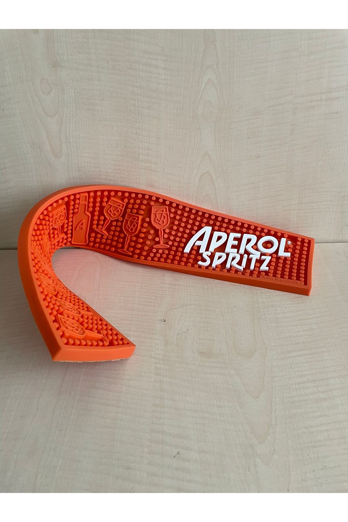 SANAT TACİRİ-1 Pieces Bar Mat Aperol Spritz Cocktail Mat 5