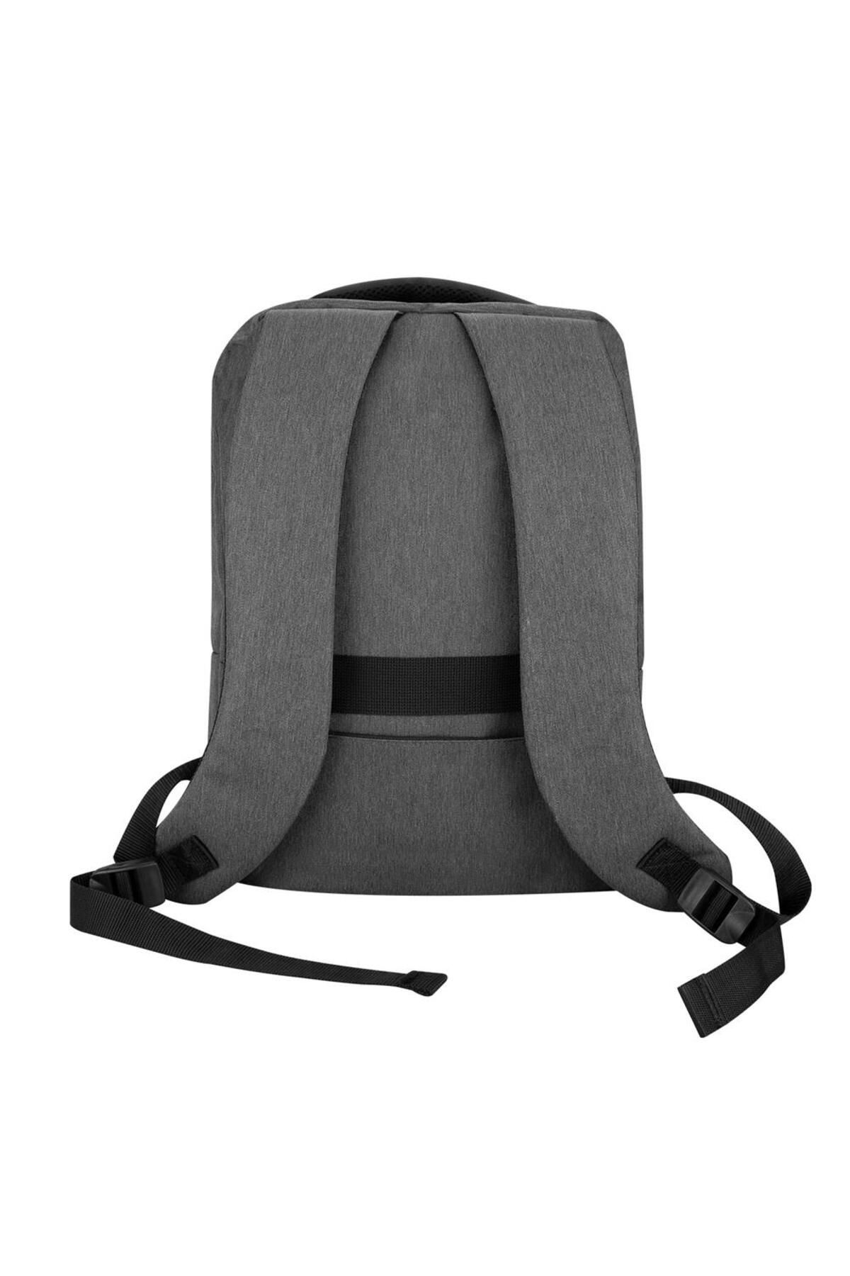 ADDISON-300130   15.6 Grey-Black Comfortable Notebook Backpack 2