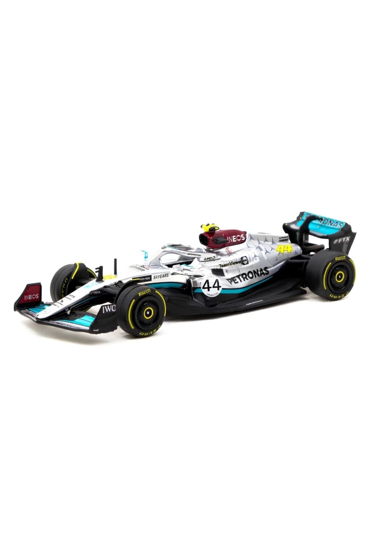 SYNOPE Çocuk Tarmac Works 1/64 Mercedes-AMG F1 W13 E Performance Belgian Grand Prix 2022