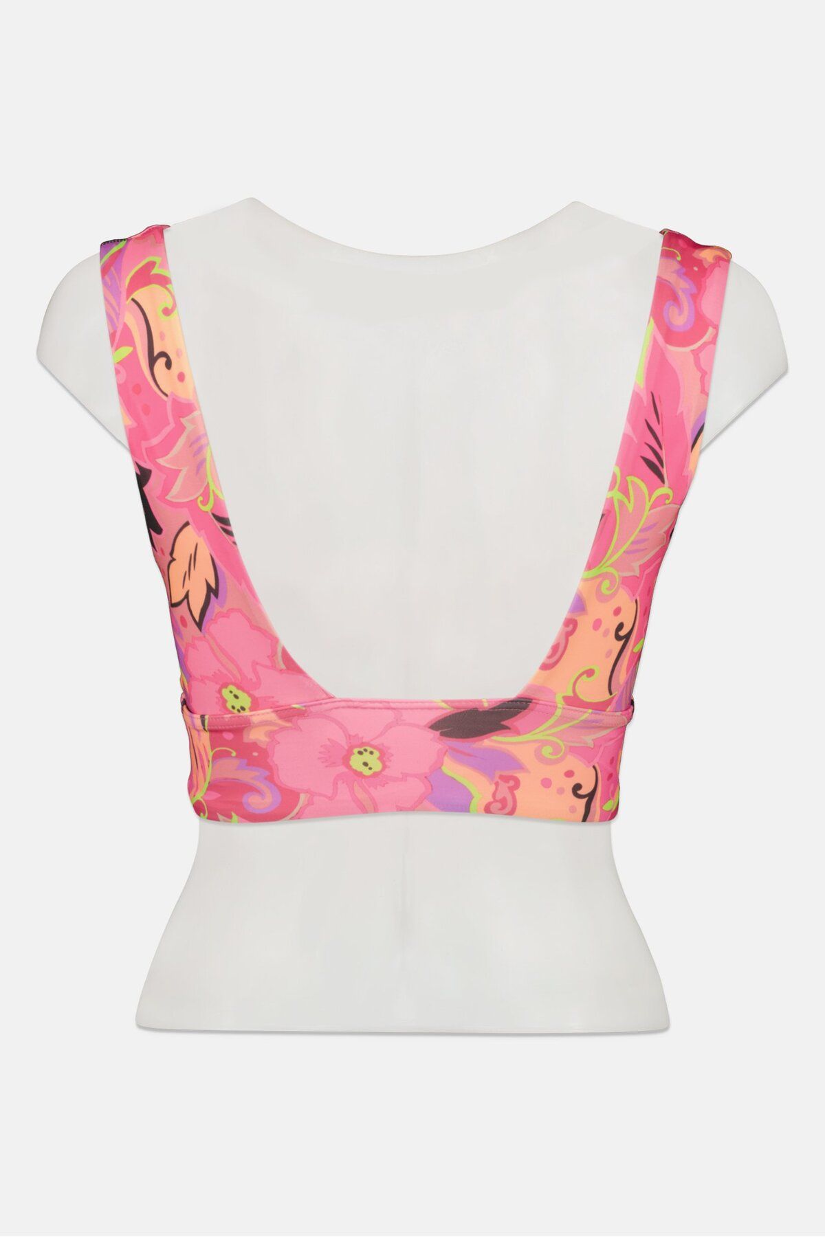 Asos Design-Women Swimwear Bikini Top, Pink Combo 2