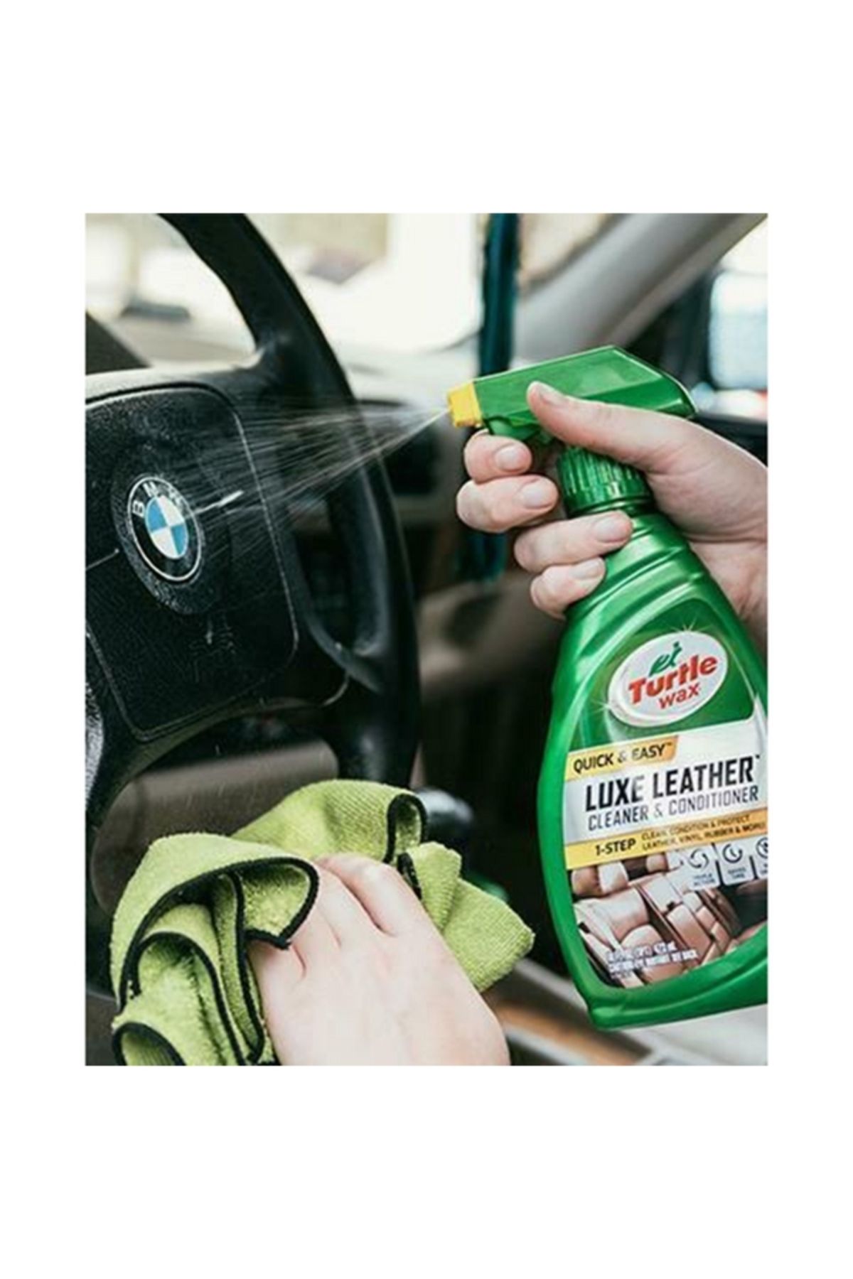 Turtle Wax-Quick and Easy Luxe Leather Cleaner and Conditioner 473ml 3