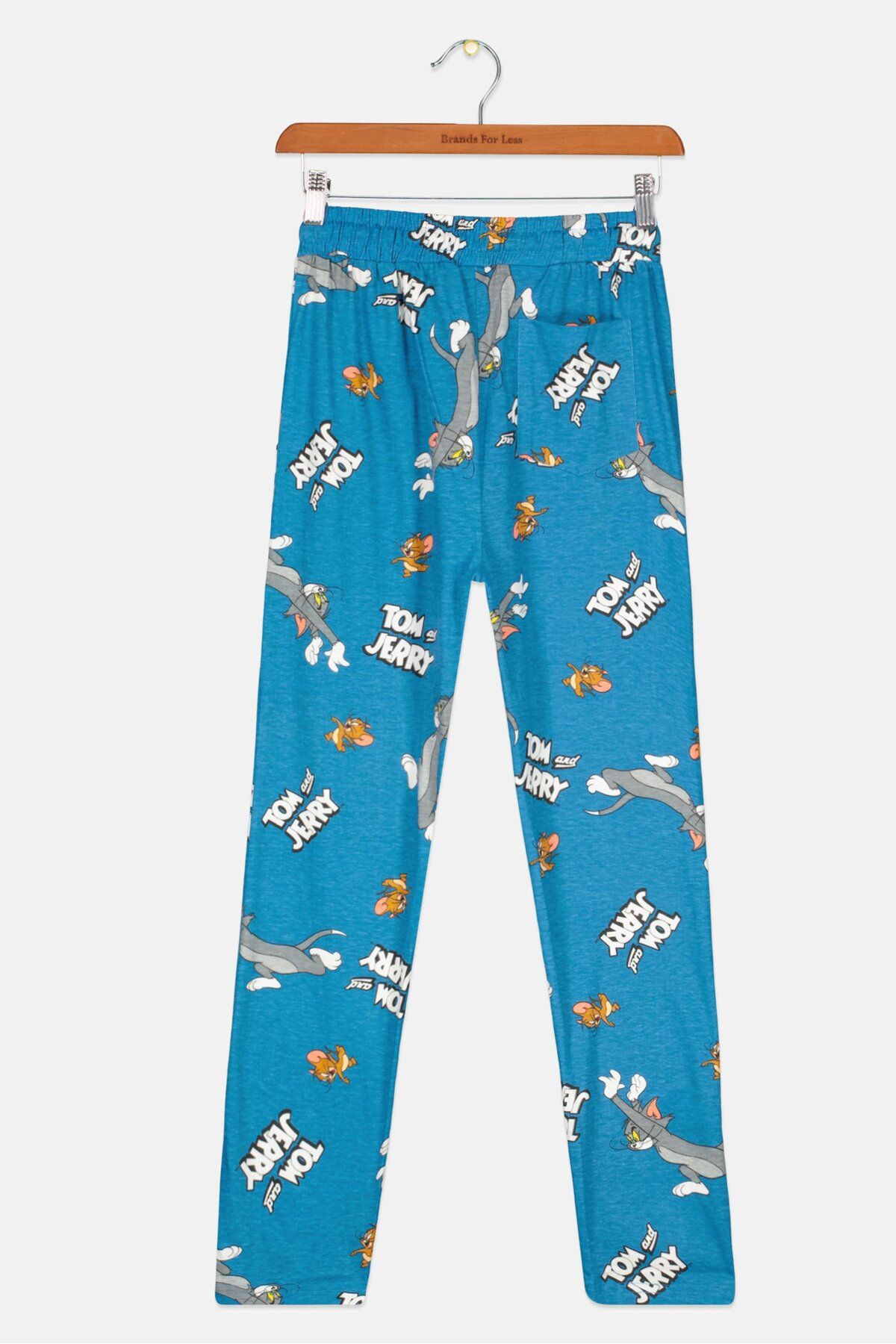Tom and Jerry-Kids Boy Allover Print Pyjama Bottom, Blue Combo 2