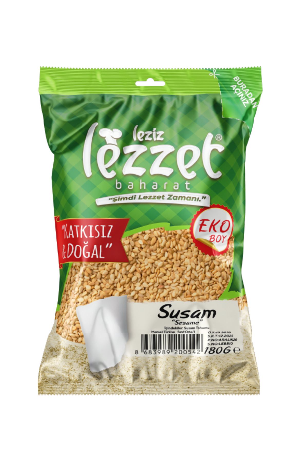 Leziz Lezzet Susam 180 G