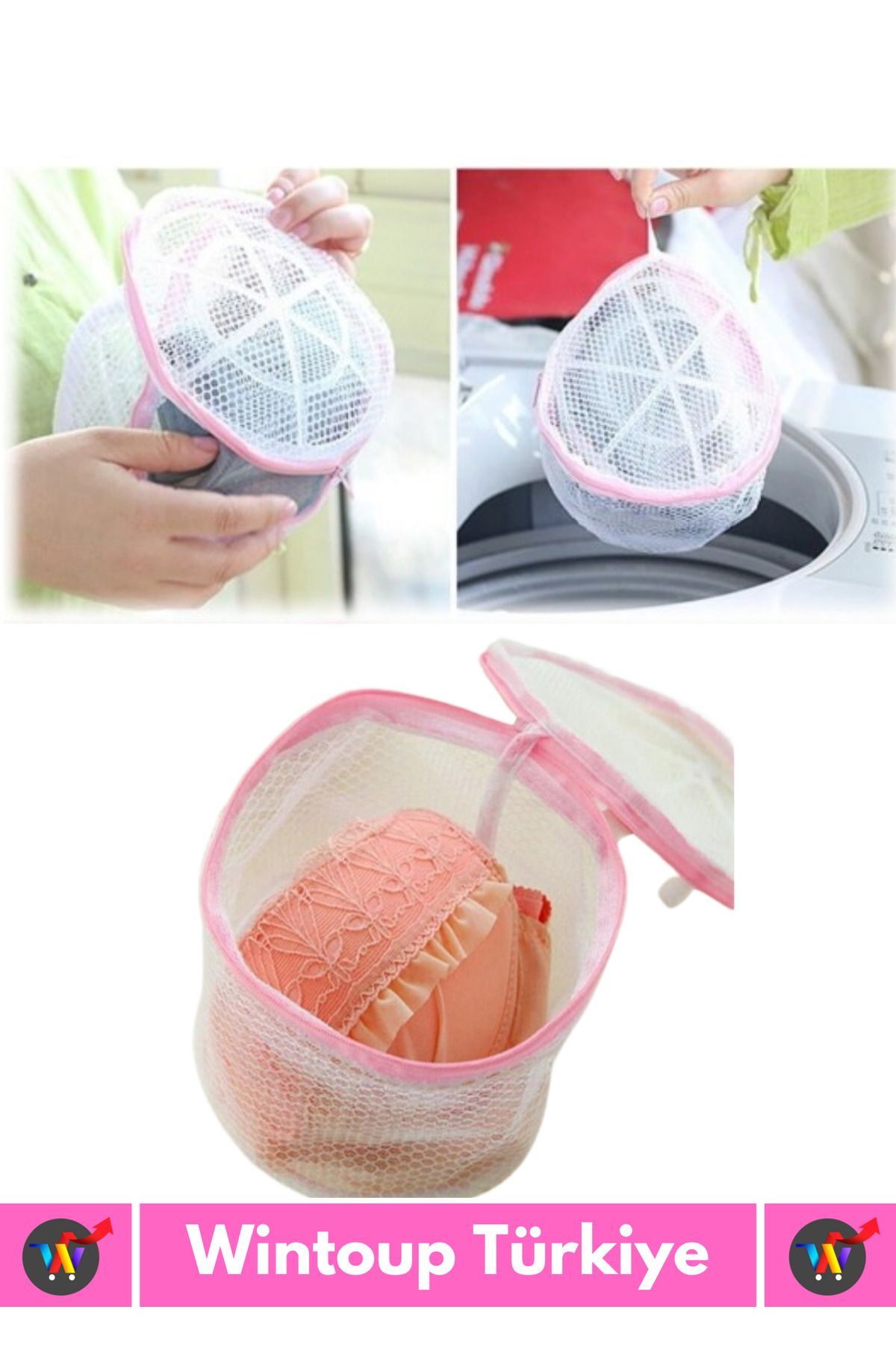 Wintoup-Special Production Long-Lasting Full Protection Anti-Deformation Underwear Bra Washing Net 2 Pieces 3