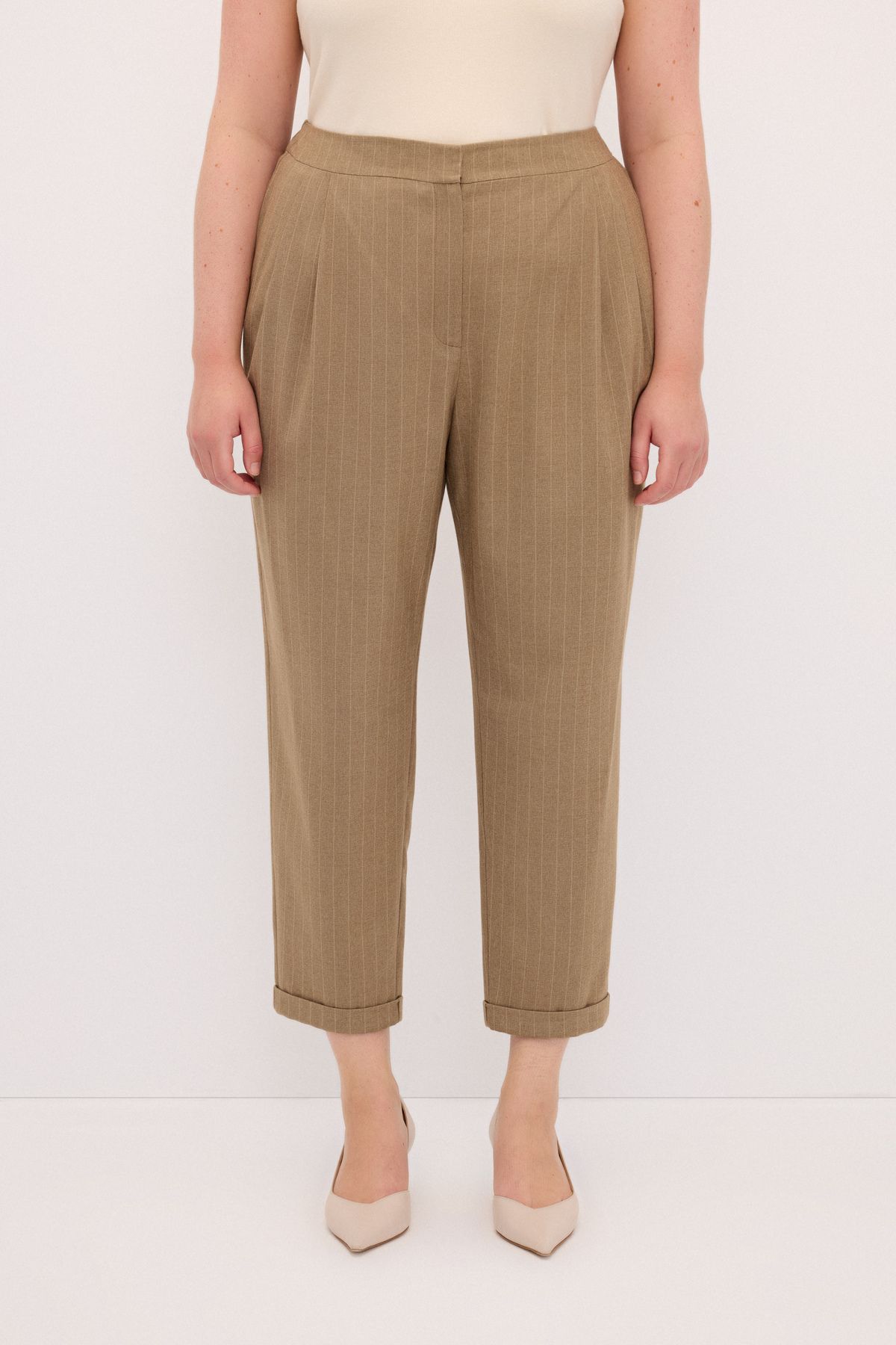 Love My Body-STRIPED TROUSERS 5