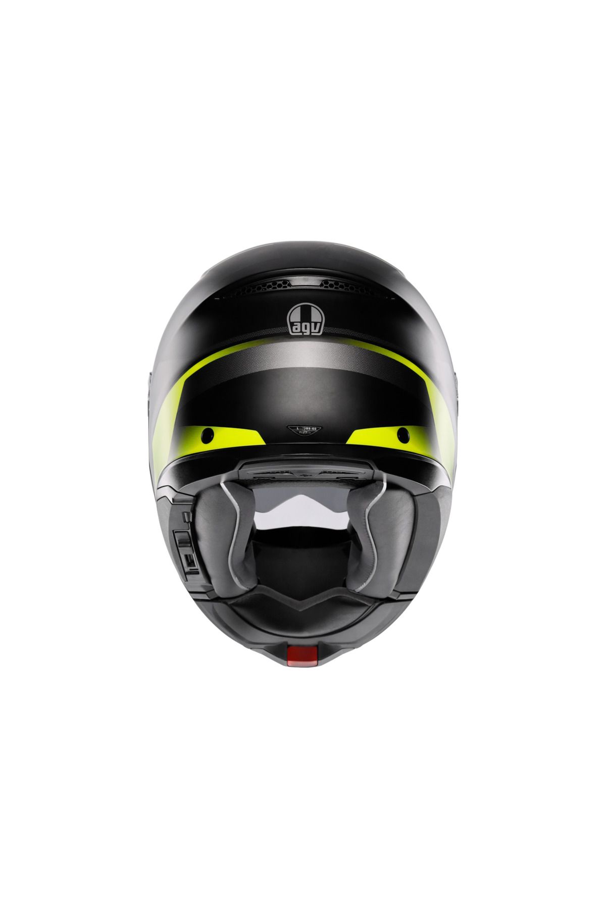 AGV-Tourmodular Mlt Perception - Matt Blk Ylw Fluo, Chin Extension Helmet 3