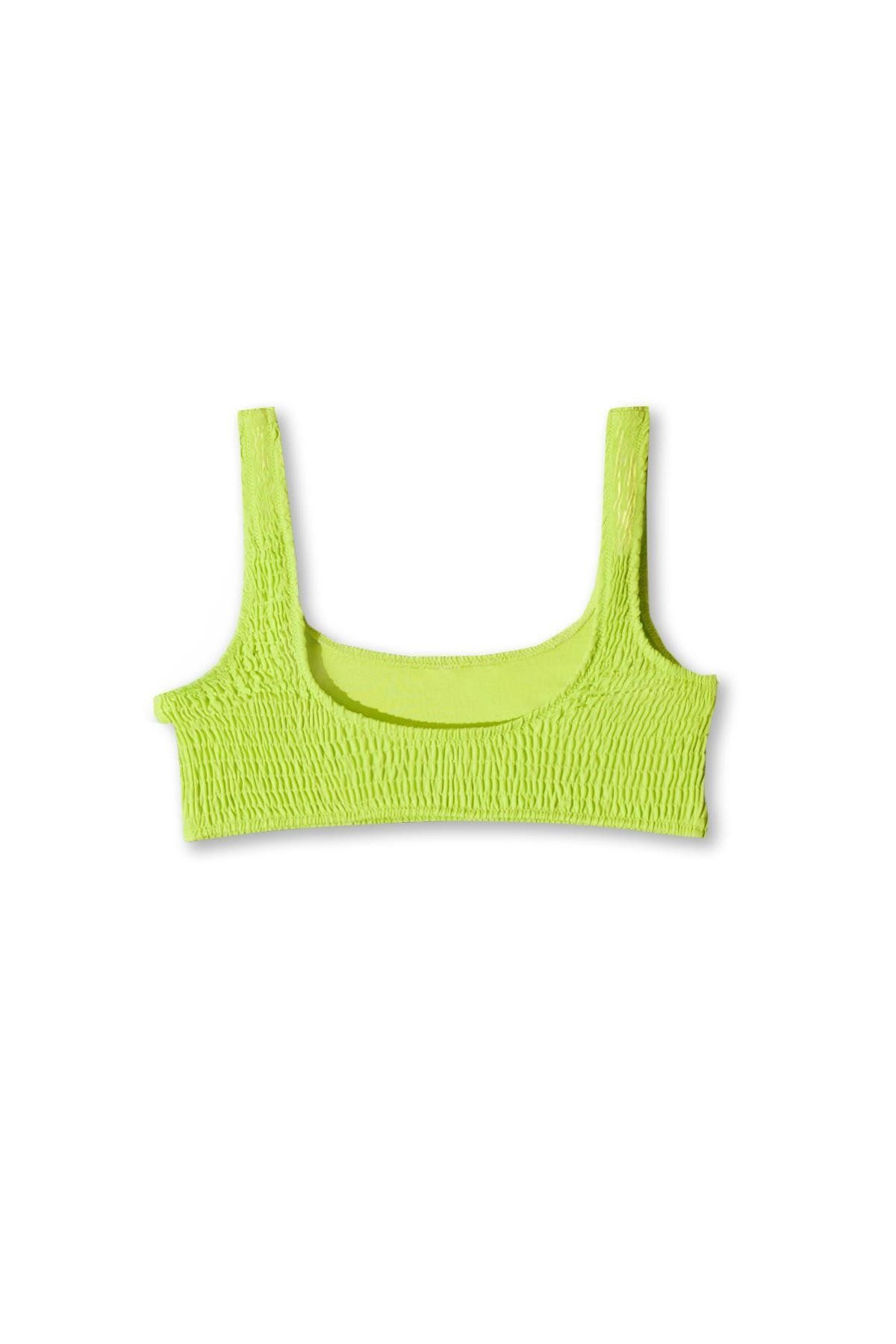 Katia&Bony-Lime Colored Women's Gimped Bikini Bottom 4