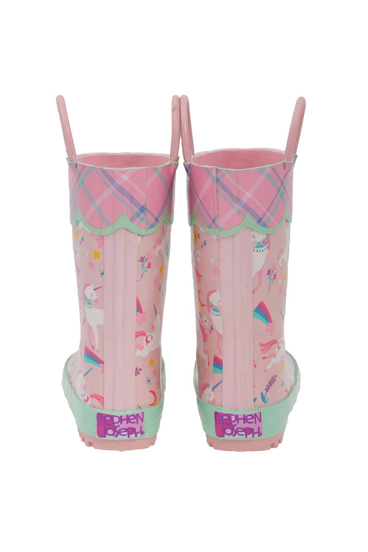 Stephen Joseph-Unicorn Patterned Children's Rain Boots 3