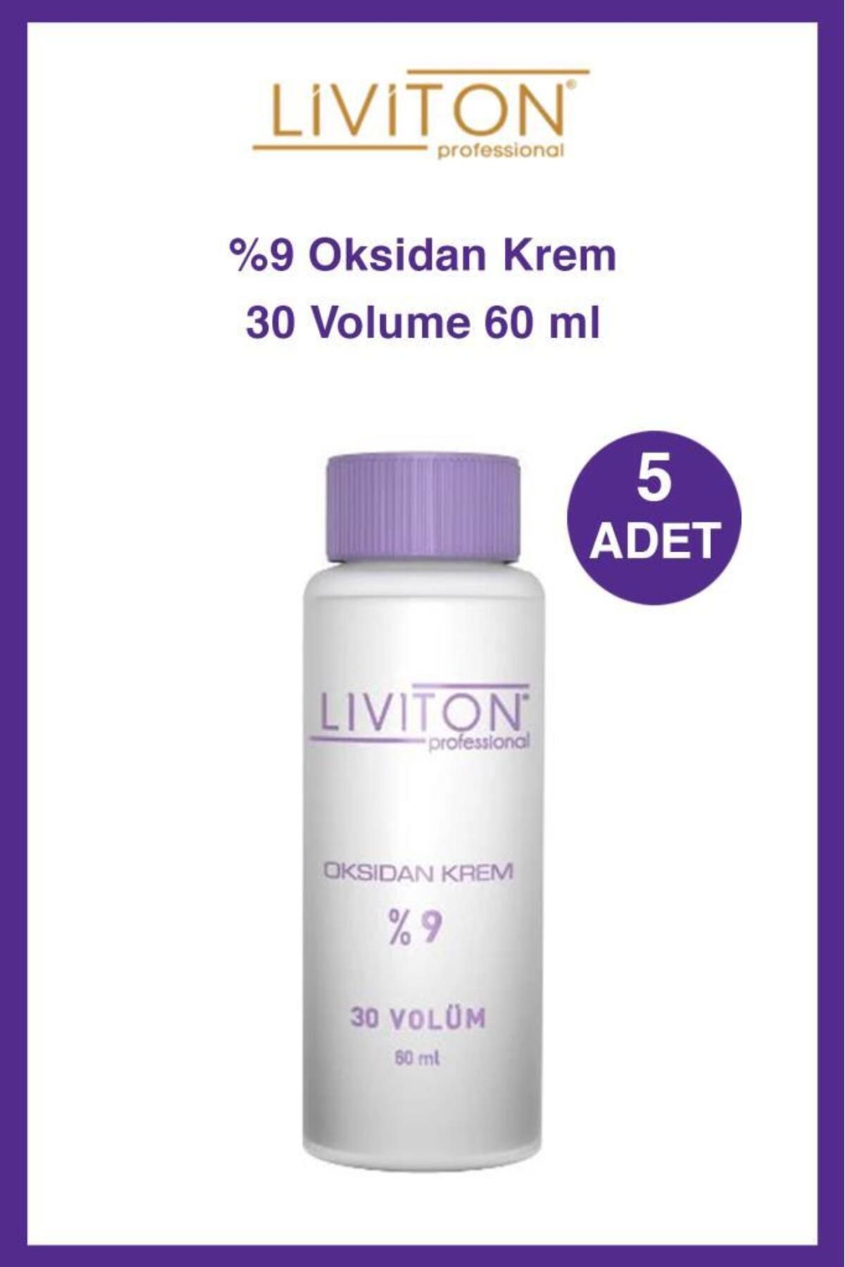 Liviton Professional  Oksıdan %9 30 Volume 60 Ml X5