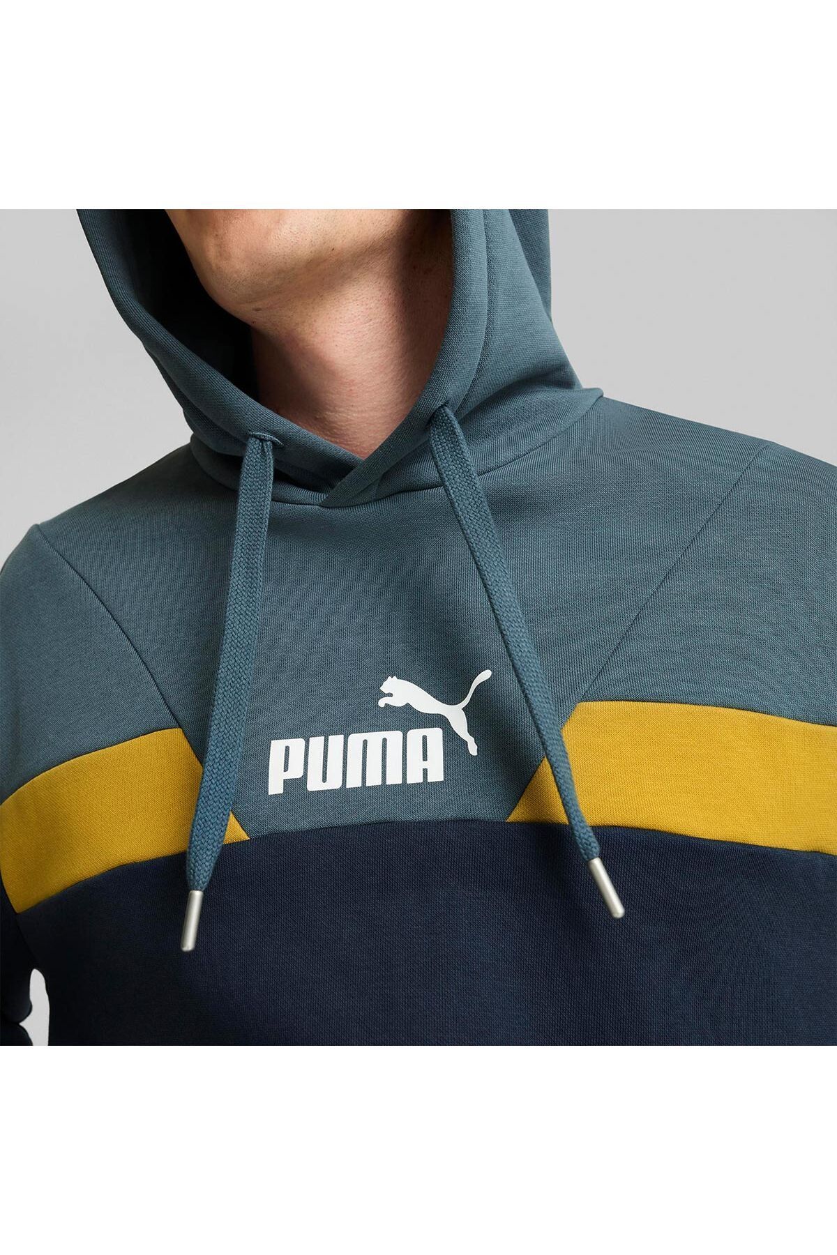 Puma-Power Colorblock Men's Hooded Sweatshirt 2