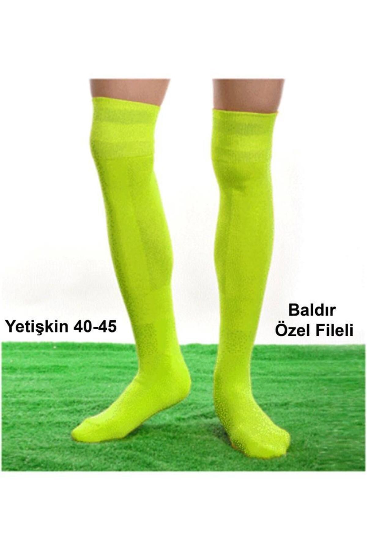 woodhub Profesyonel Futbol Maç Çorabı Baldır Fileli Tozluk Konç