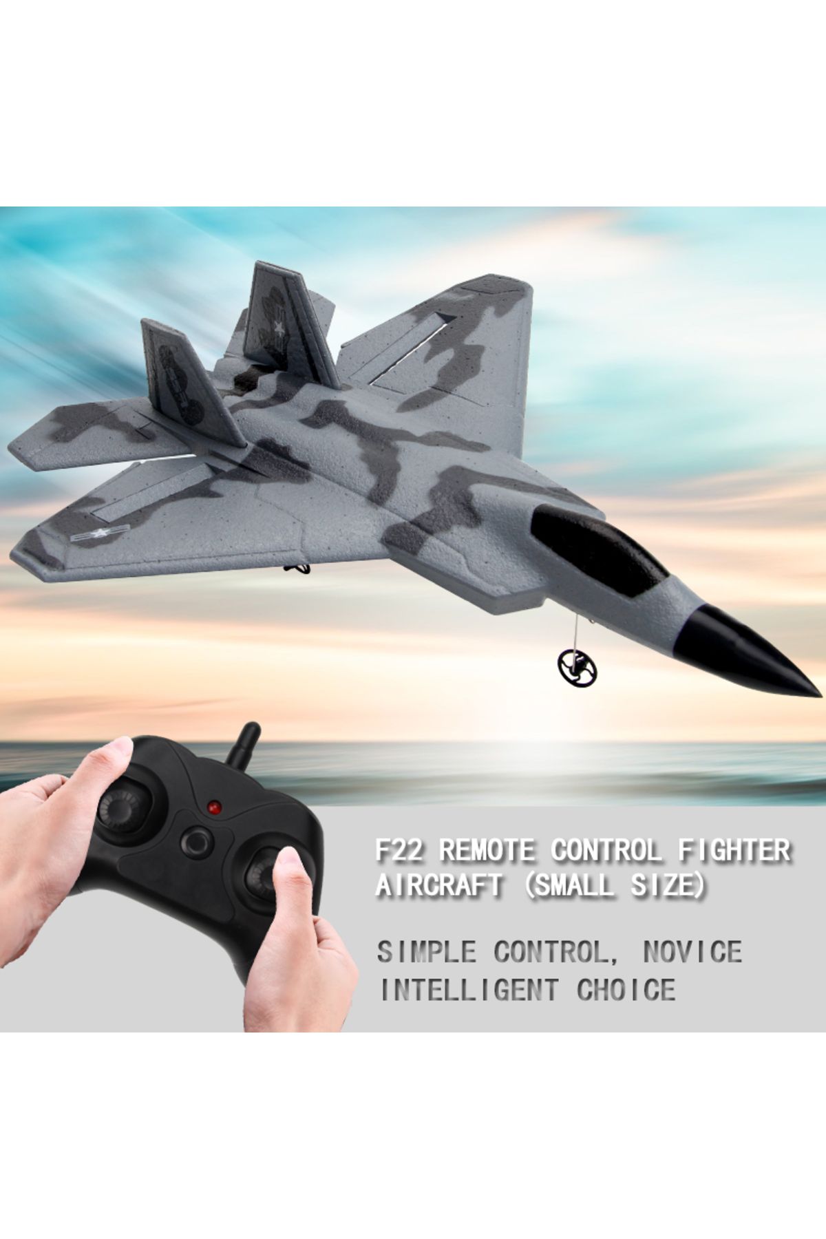 Choice-Fx622 Rc Plane Foam Glider Aircraft Remote Control Aircraft Foam Fixed-Wing Fighter Airplane Outd... 4