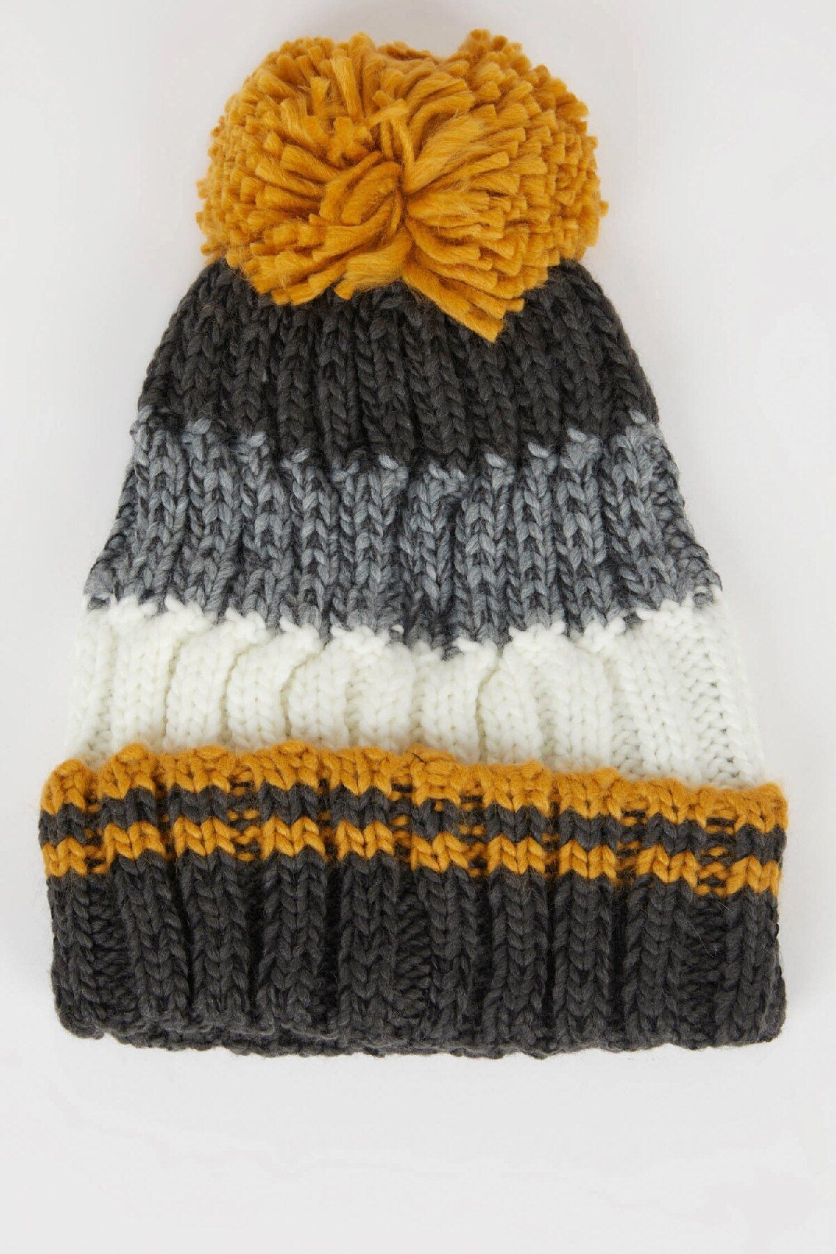 DeFacto-Boy's Pompom Knitted Beanie 3140336 3