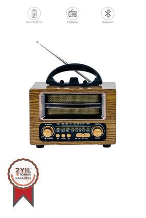 Torima Bluetooth Hoparlör Nostaljik Radyo Speaker NS02 Altın