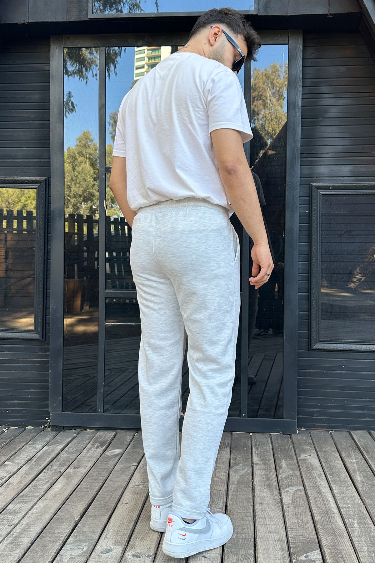 OXVİN-King Pique Double Leg Jogger Sweatpants - Pique Fabric (Original Mold) 5