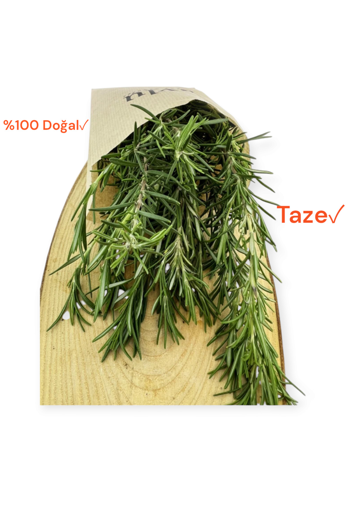 Semgiller %100 Doğal Organik Bahçemizden Biberiye Otu Taze 40 Gr Fresh Rossemary