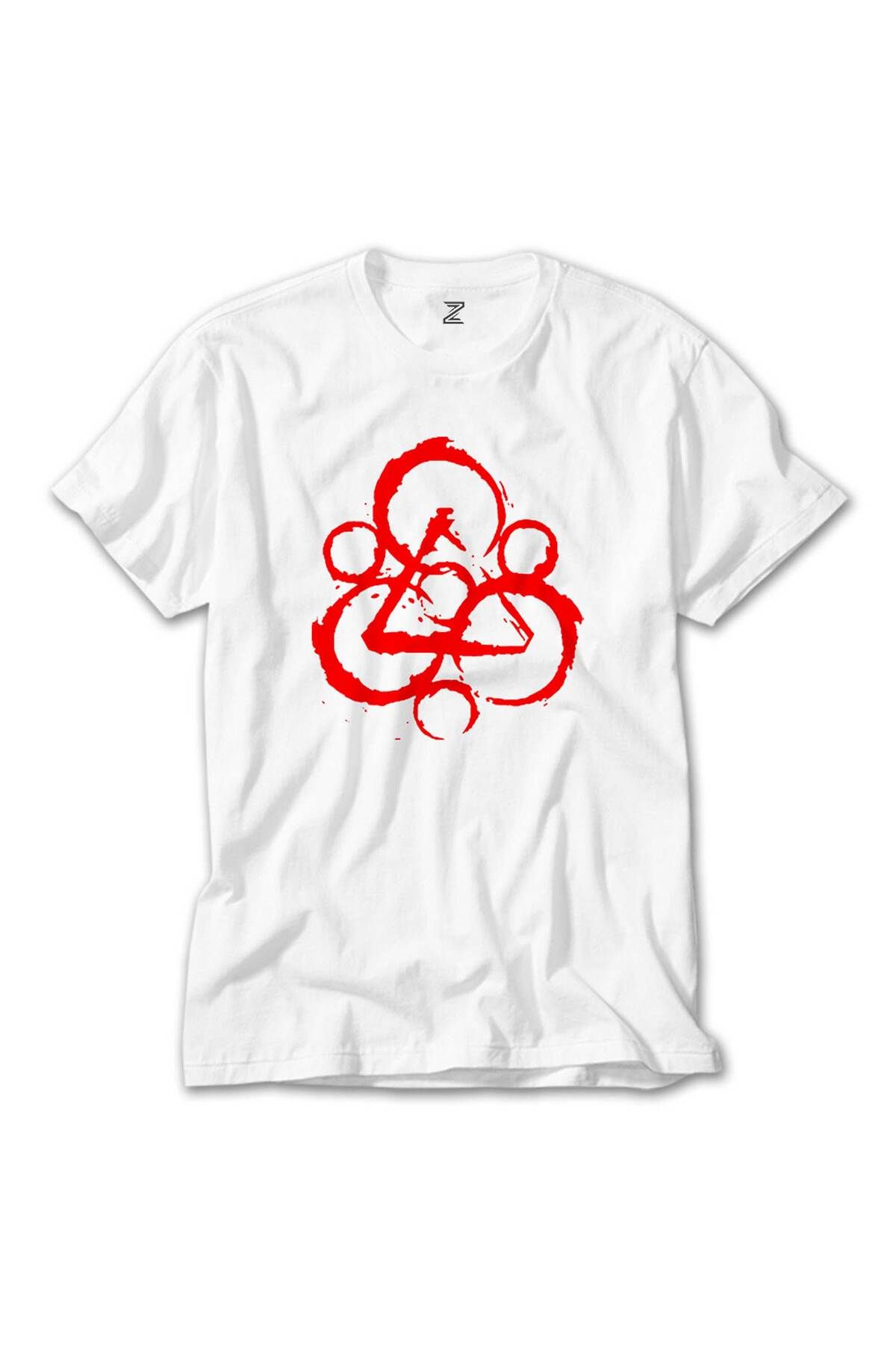 WAKHA Coheed and Cambria Logo Beyaz Tişört