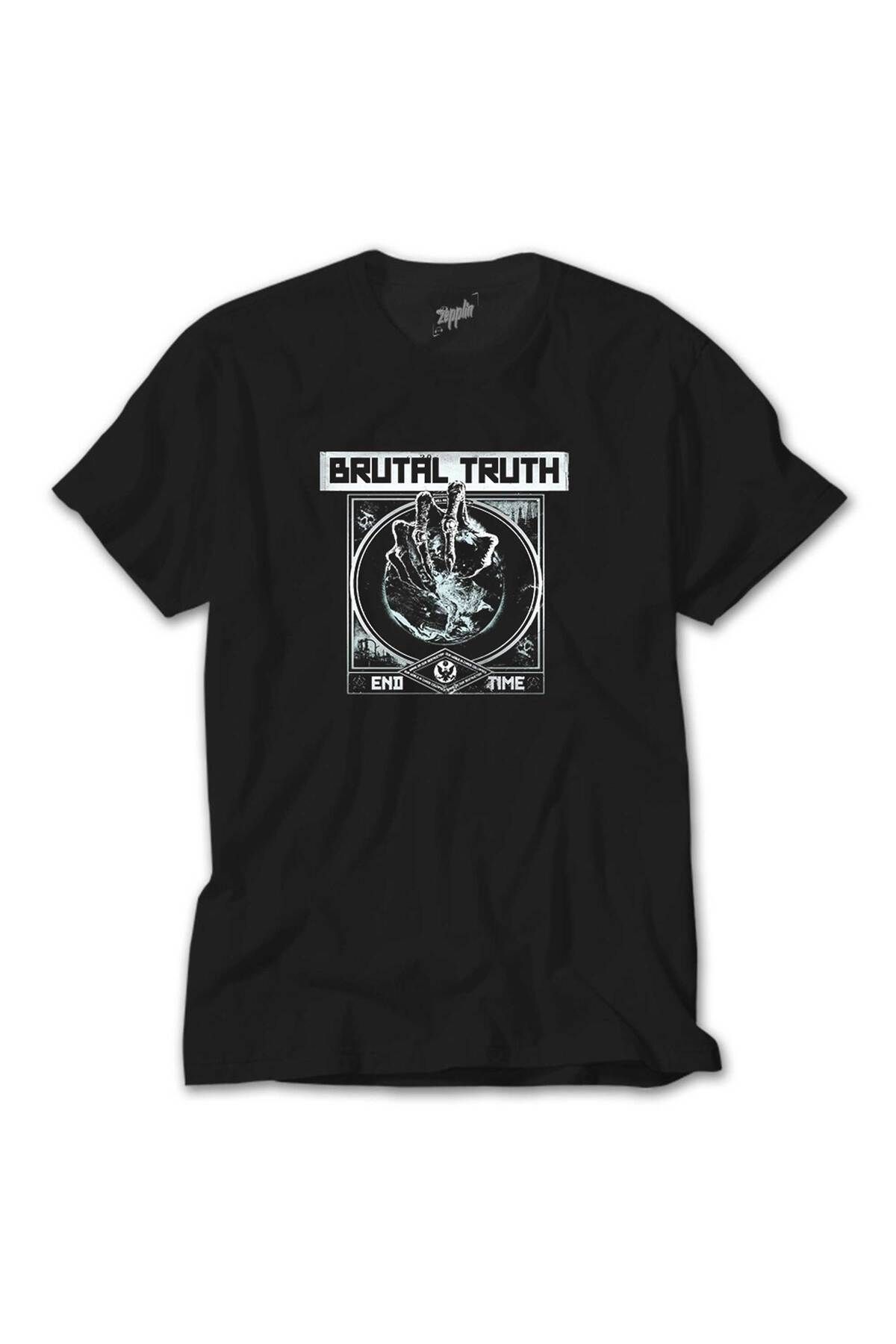 WAKHA Brutal Truth end Time Siyah Tişört