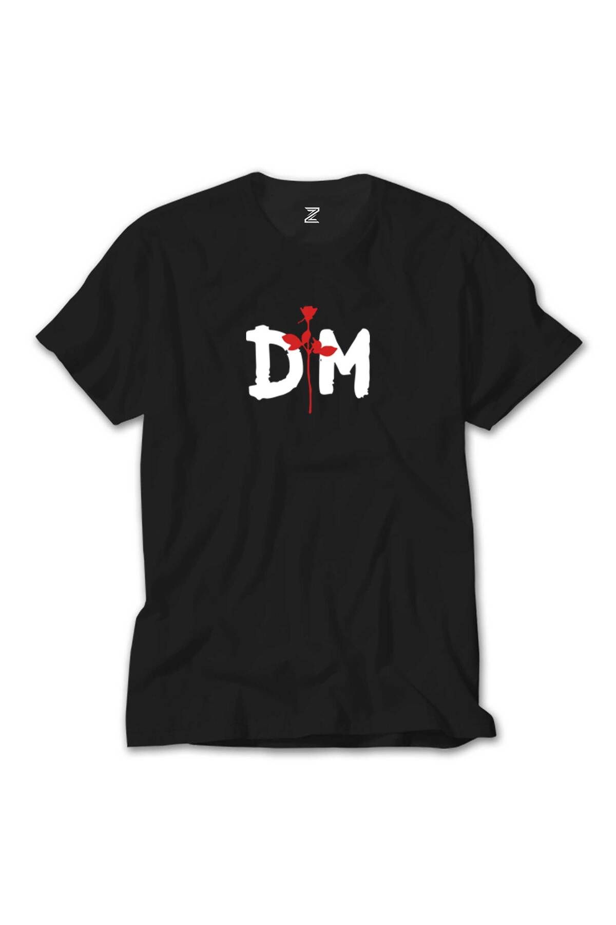 WAKHA Depeche Mode Logo Siyah Tişört