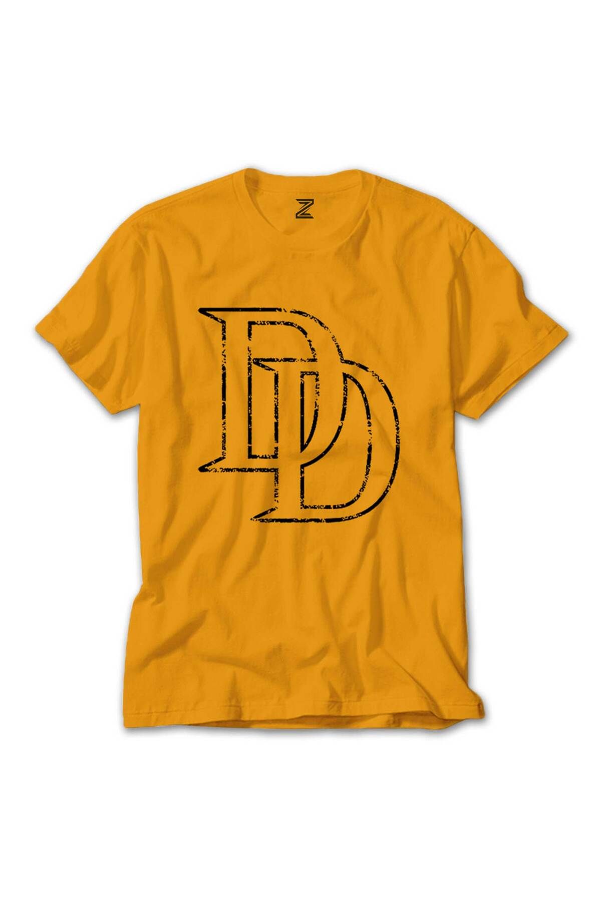 CrowsGate-Dara Devil Logo Yellow T-Shirt 1