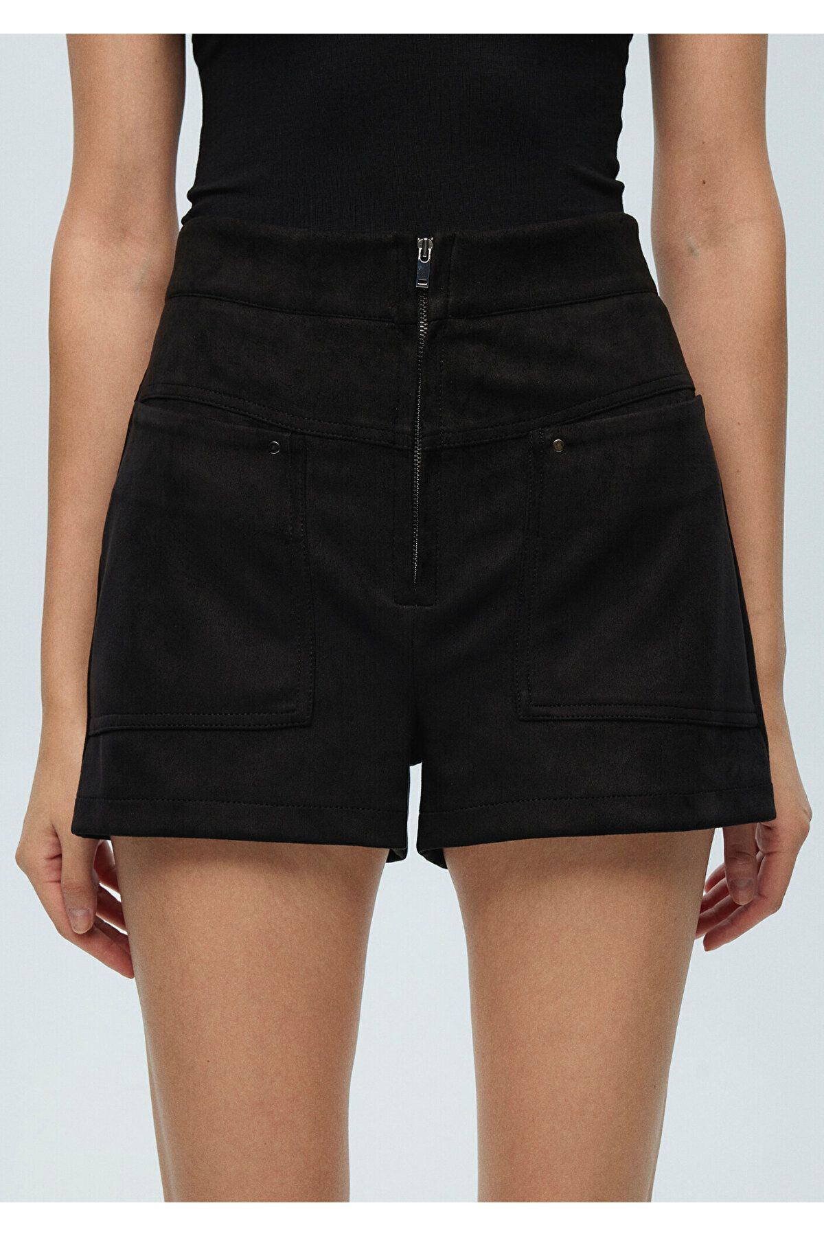 Mavi-Black Woven Shorts 1410183 -900 7