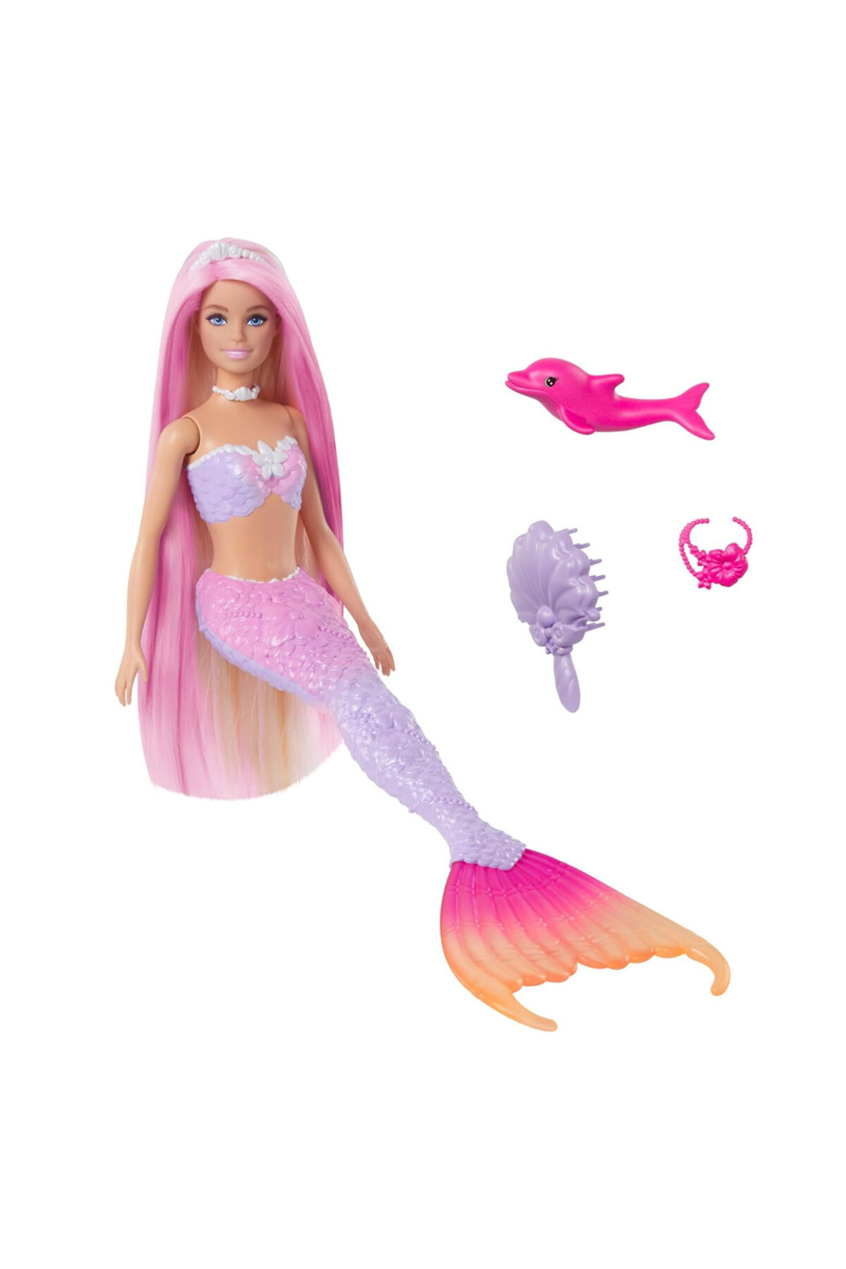 Barbie Renk Değiştiren Deniz Kızı ve Aksesuarları HRP97 fotoğrafı 5 (önizleme)
