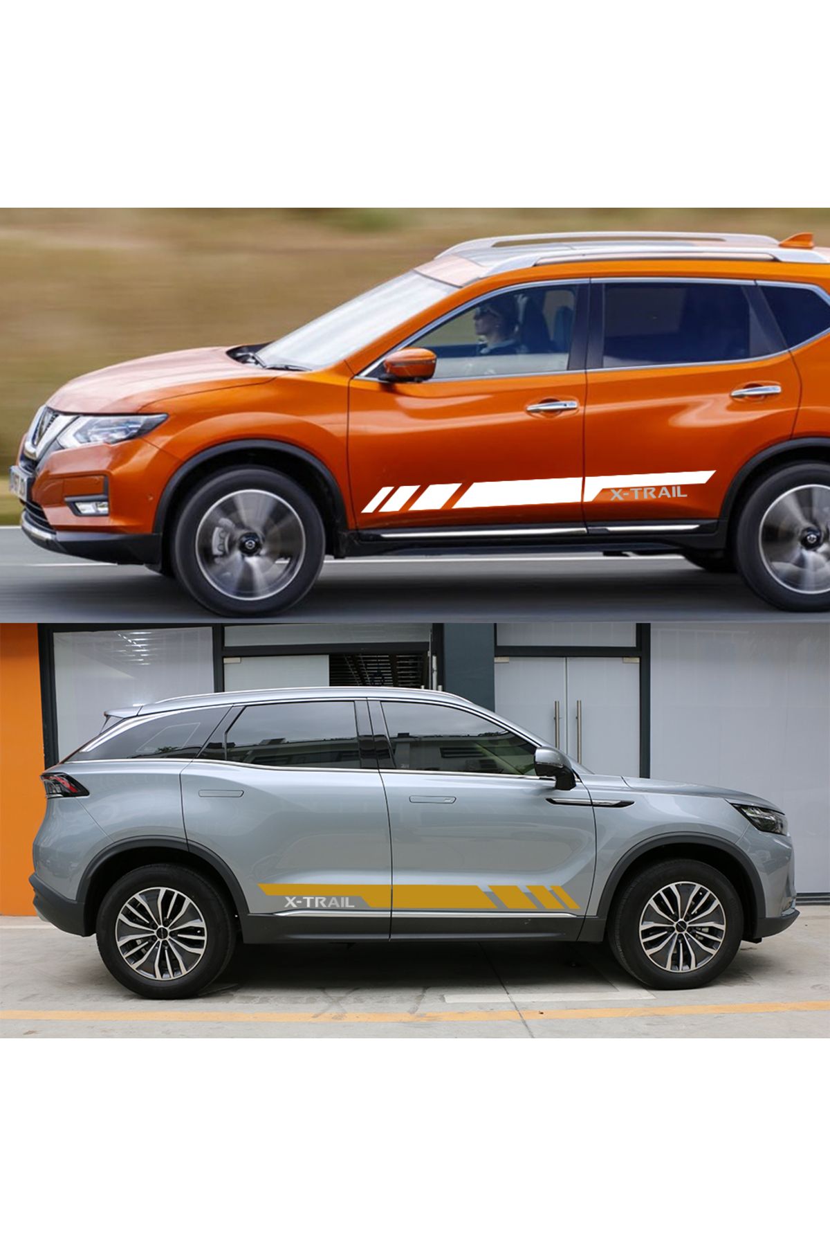 Choice-For Nissan X-trail T30 T31 T32 T33 Auto Tuning Accessories Sport Stripes Styling Car Door Long Si... 5