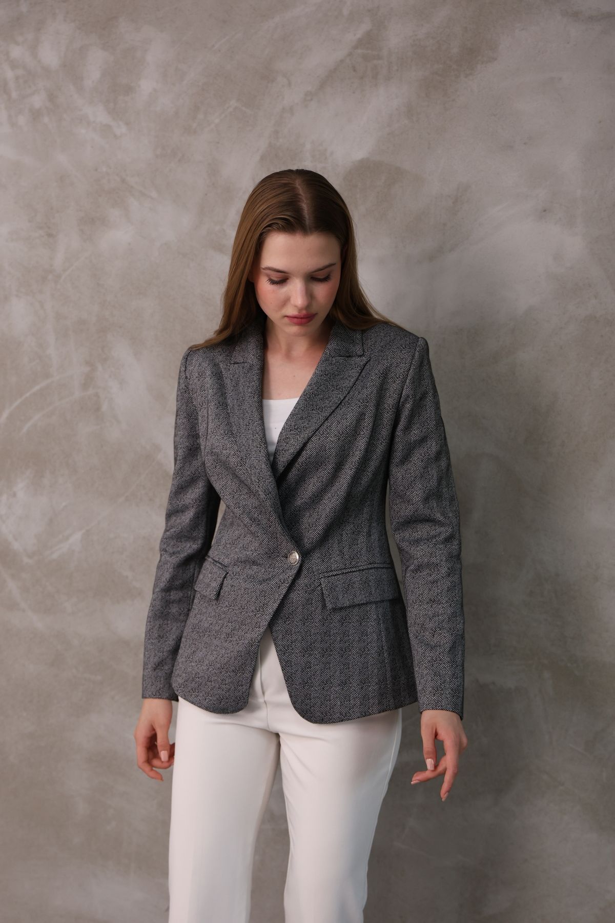 MANGOSTEEN-Women's Blazer Fit Jacket 3