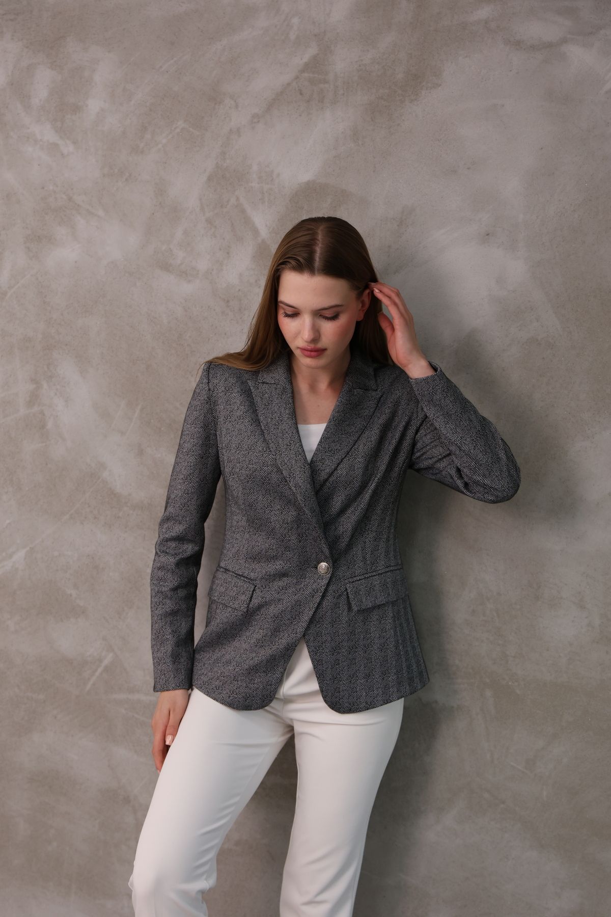 MANGOSTEEN-Women's Blazer Fit Jacket 4