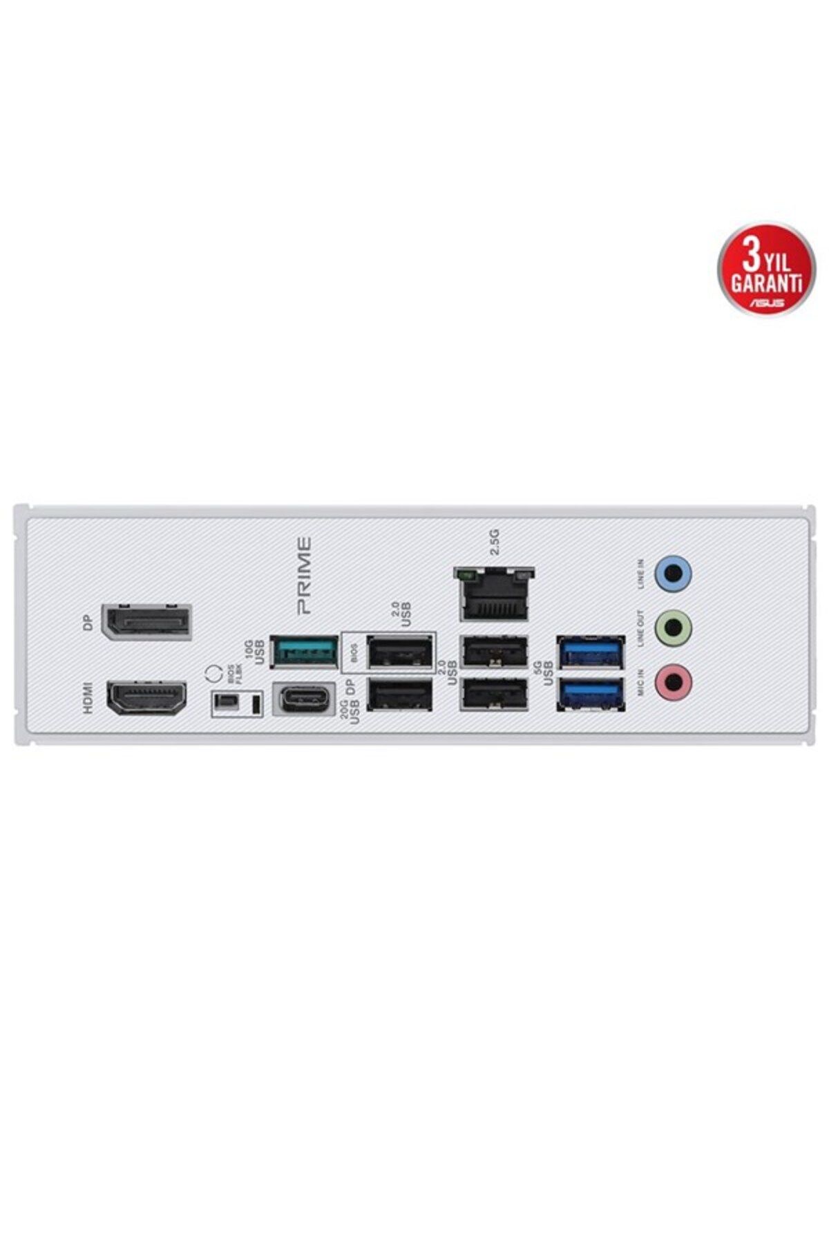 ASUS-Prime Z890-P Ddr5 Thunderbolt to Hdmi-Dp Pcie 5.0 1851P Atx Card 6