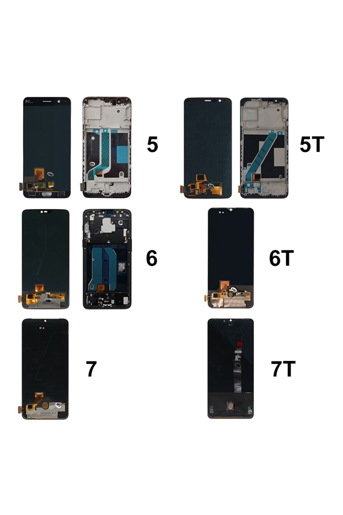 Choice-AMOLED 1+ 6 LCD For Oneplus 5 5T 6 Display 6T 7 Pro 7T Touch Screen Digitizer For Oneplus 5T LCD ... 2