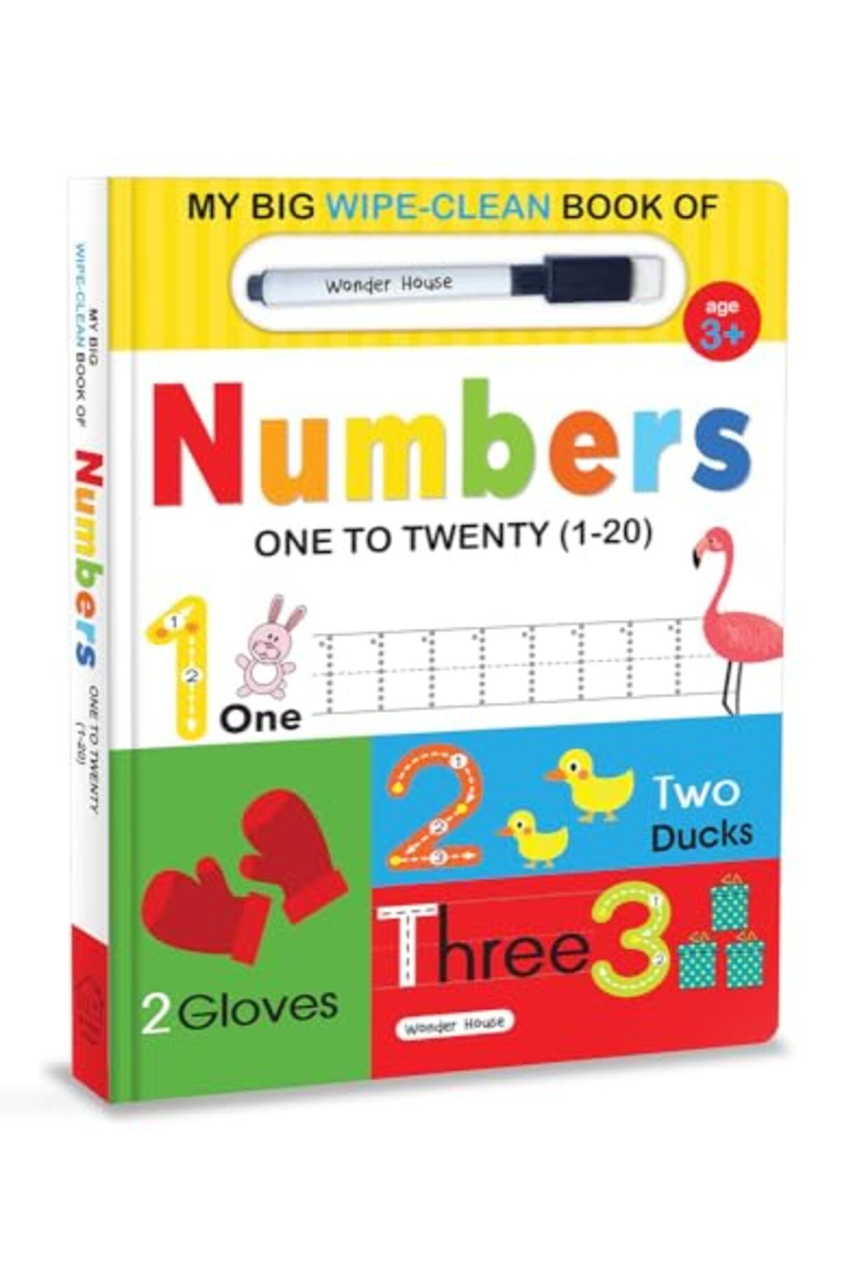 Wonder House Books-My Big Wipe And Clean Book of Numbers for Kids : 1 to 20 1