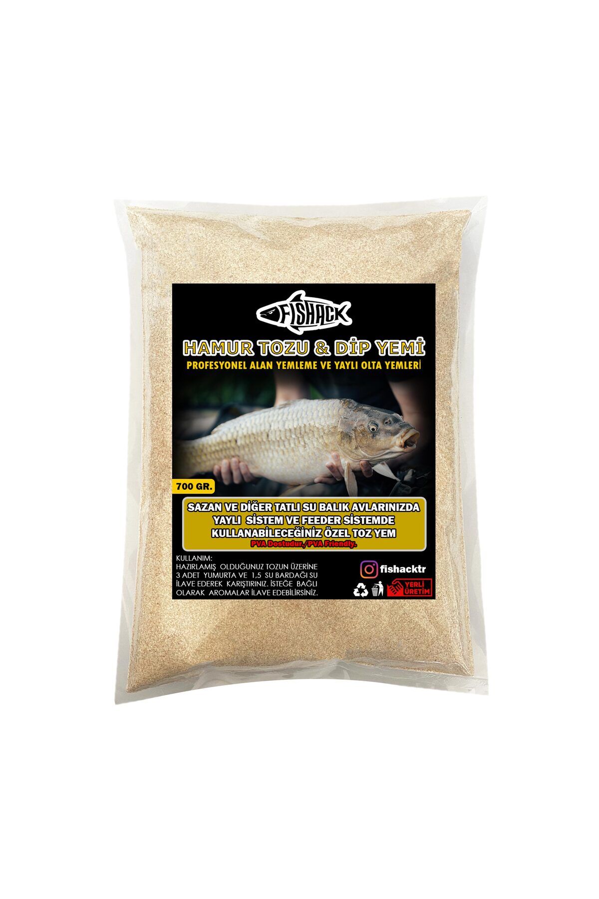 Fishack Hamur Tozu & Dip Yemi 700 gr (SAZAN/YAYIN)