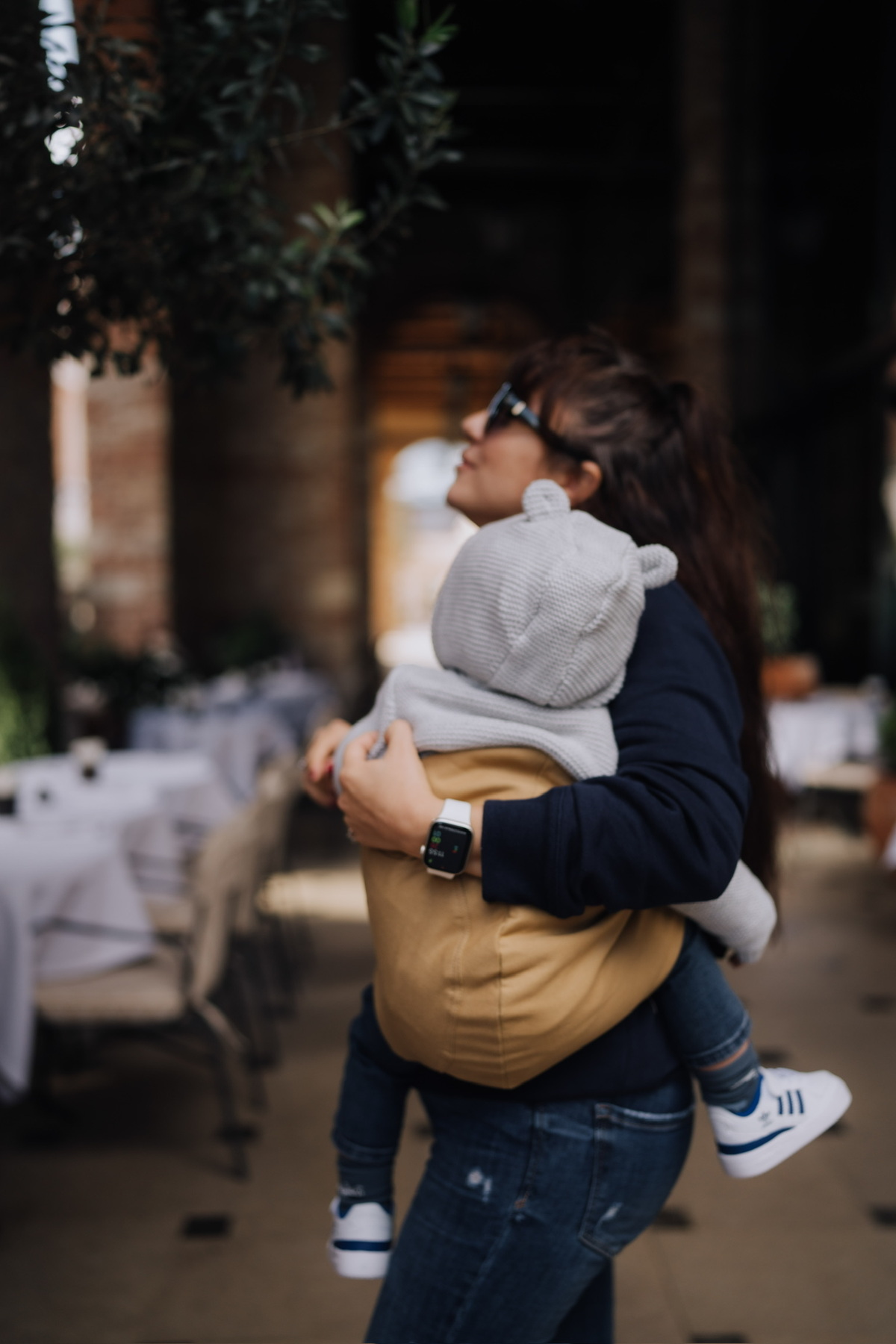 tinytrek Child Carrier-10 Ay-4 Yaş(max 18 kg)Hardal Çocuk Taşıyıcı|Ana Kucağı-Sling-Yan Sling fotoğrafı 6 (önizleme)