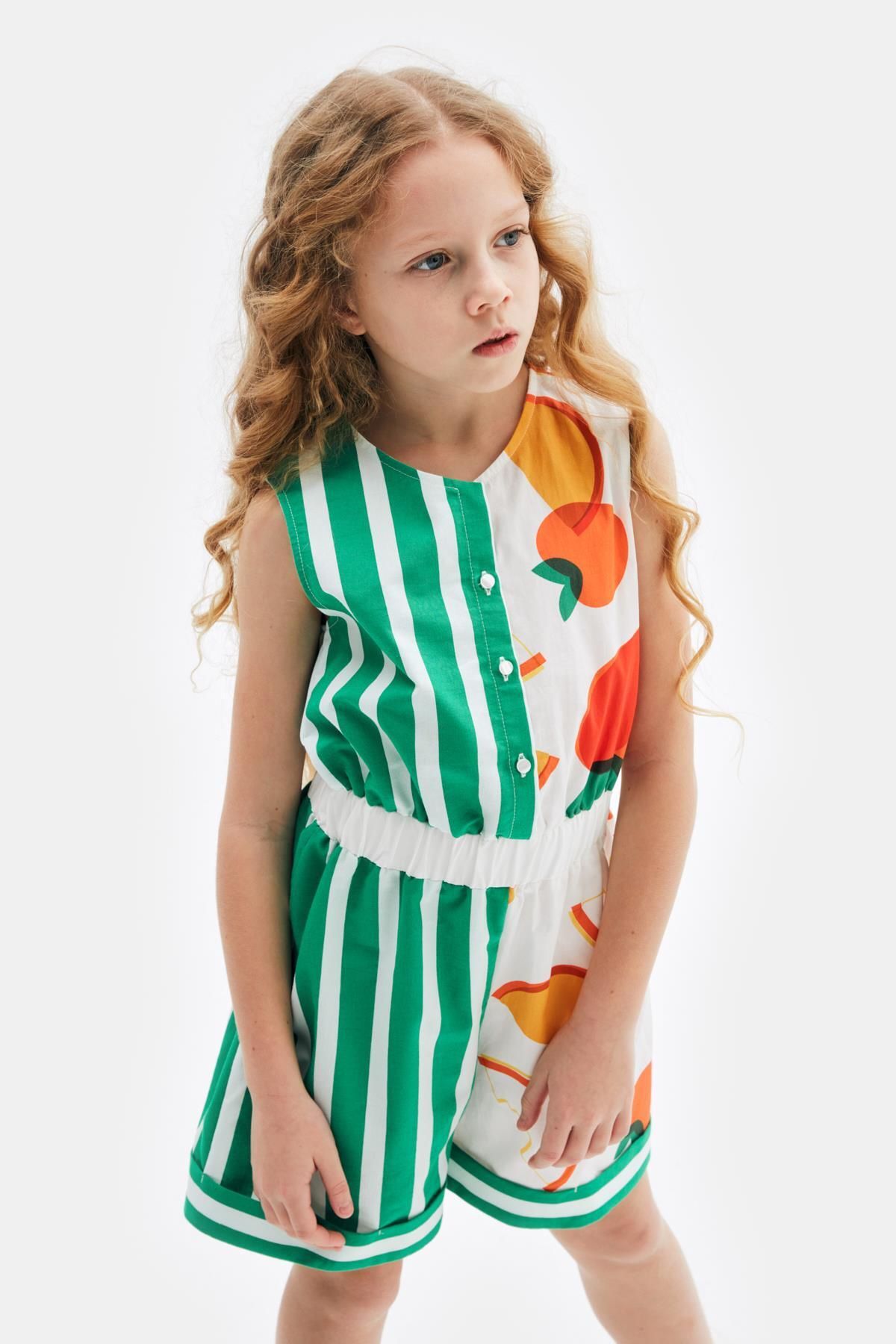 Lia Lea-Bg Store Girls Green Jumpsuit 23Ss0L08009 2