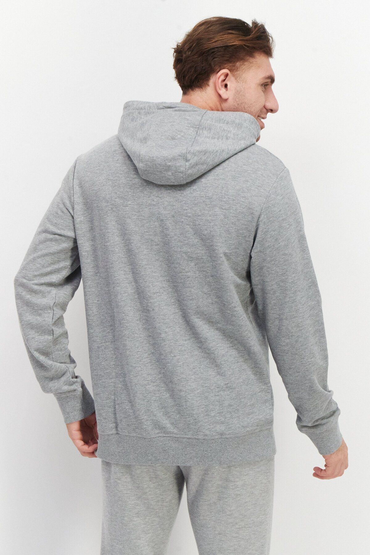 O'Neill-Men Hooded Embroidered Sweatshirt, Grey 4