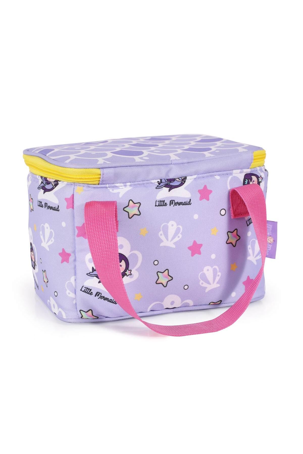 Milk & Moo-Milk&Moo Kids Lunch Bag, Cute Cooler Thermal Bag for Little Boys and Girls Little Mermaid 3