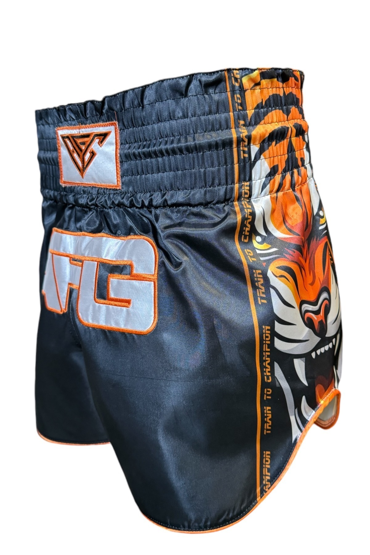 AFG Store Kickboks Muaythai Şortu Antrasit Tiger Serisi