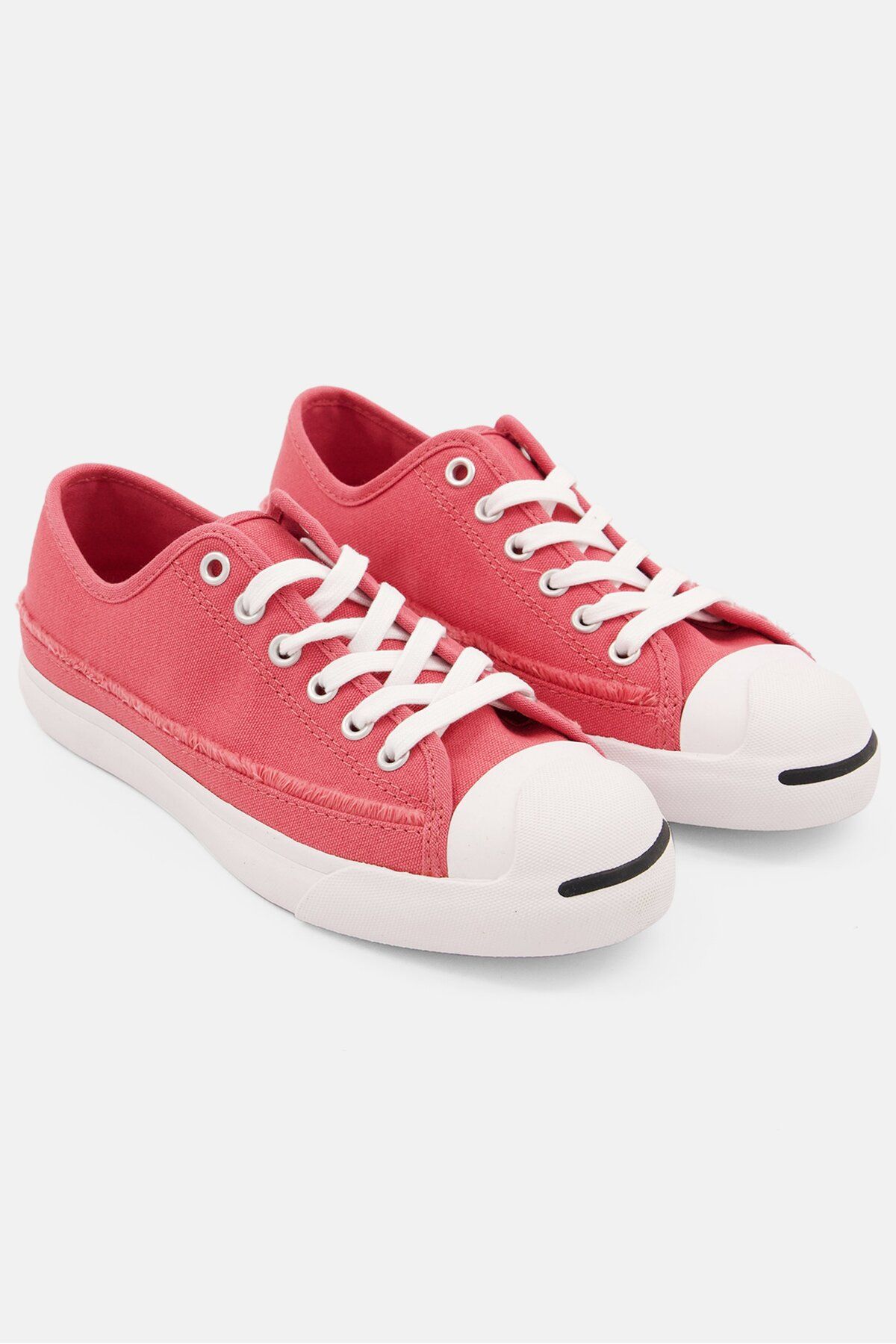 converse-Kids Boy Lace Up Casual Shoes, Pink/White 1