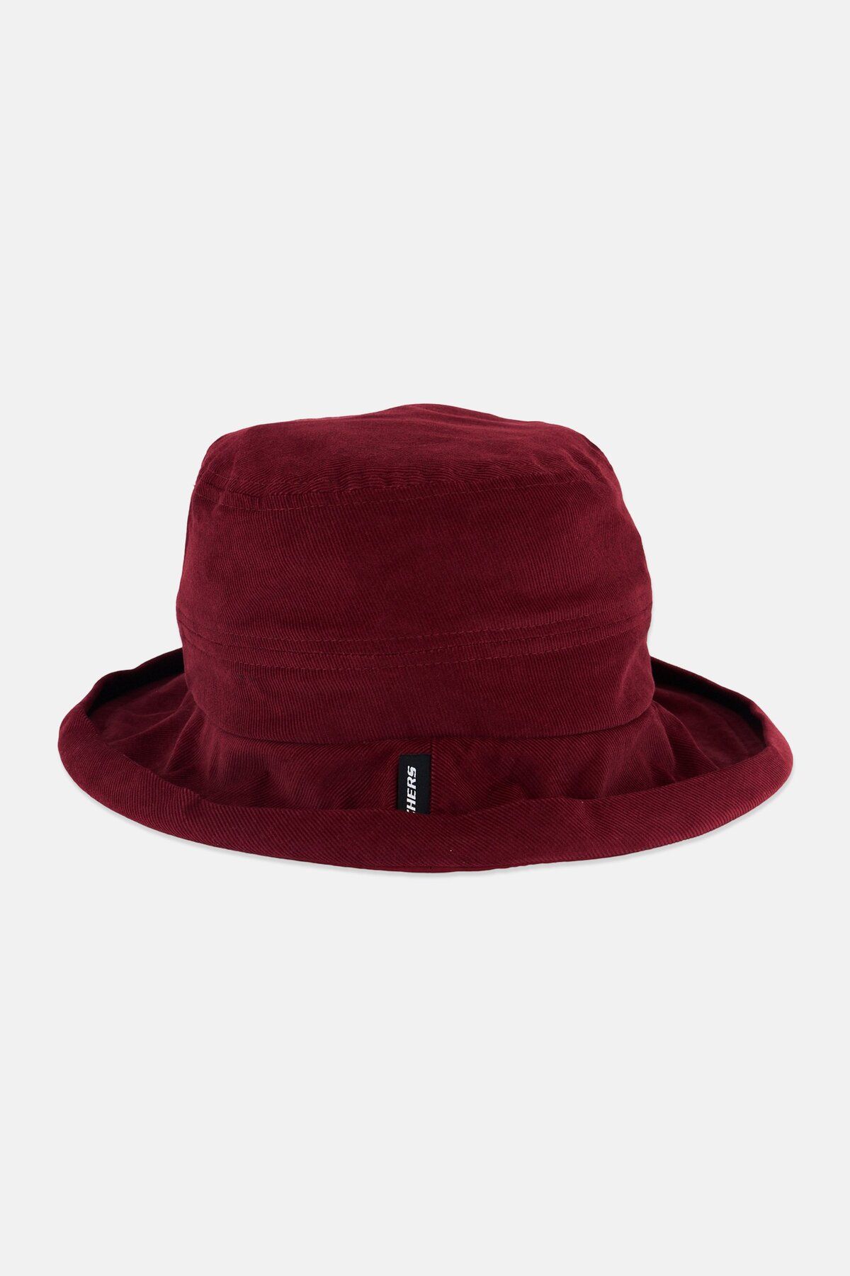 SKECHERS-Men Textured Sports Bucket Hats, Maroon 1