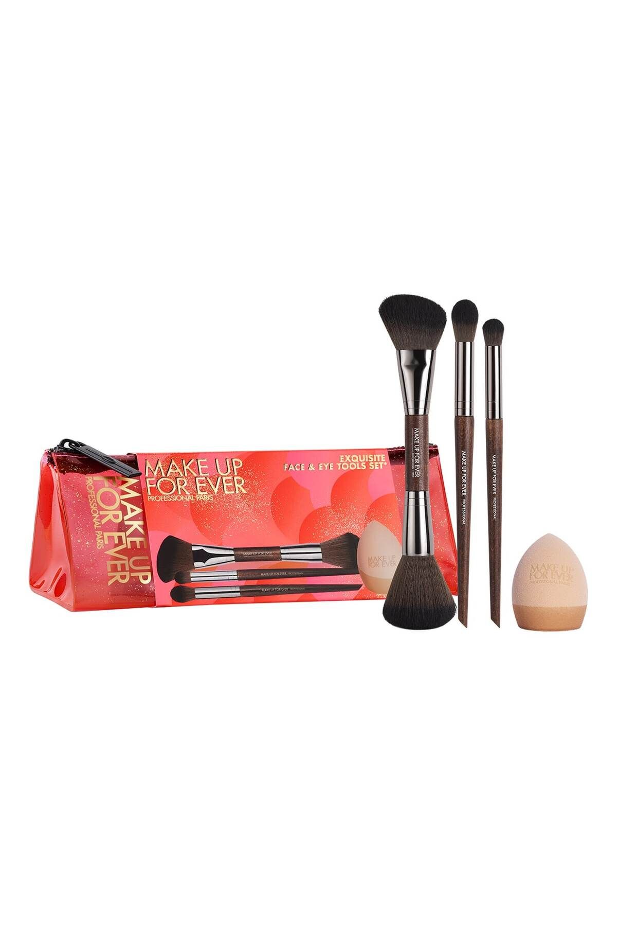 Exquisite Face & Eye Tools Set – Makyaj fırçası seti