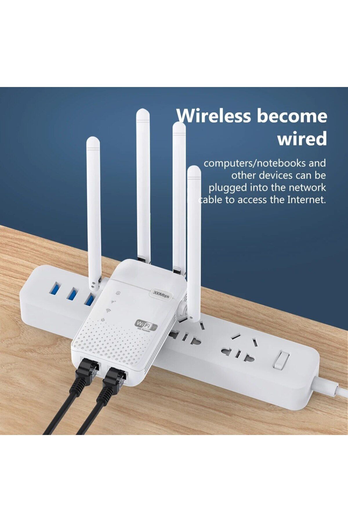 Choice-300Mbps Wireless WiFi Repeater 2.4G Signal Router 802.11N Long Range Wireless WiFi Extender Ampli... 2
