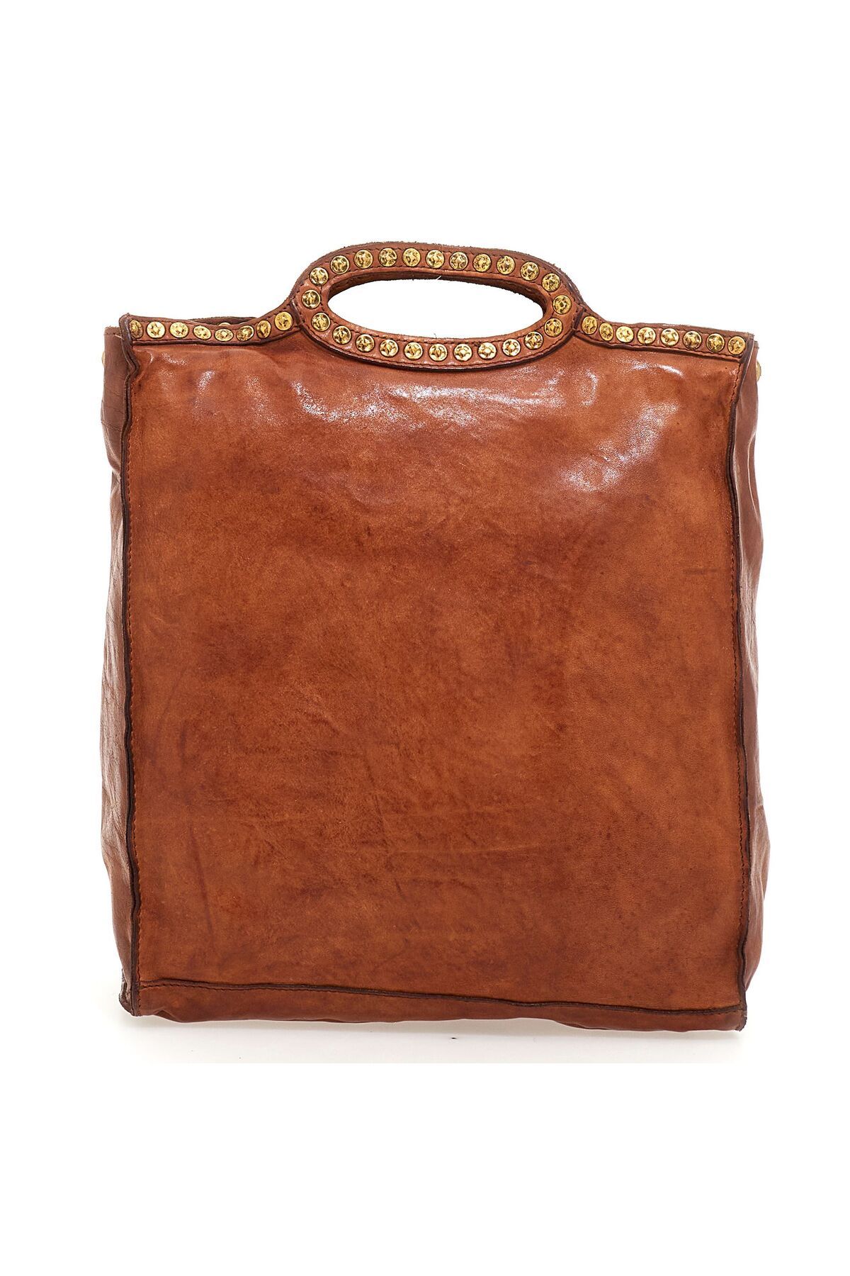 Campomaggi-Handtasche Leder 30 cm 1