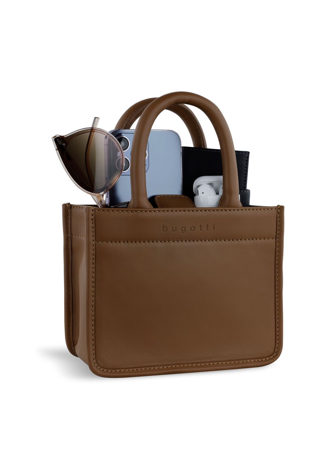 BUGATTI-Daphne Handbag Leather 19 cm 5