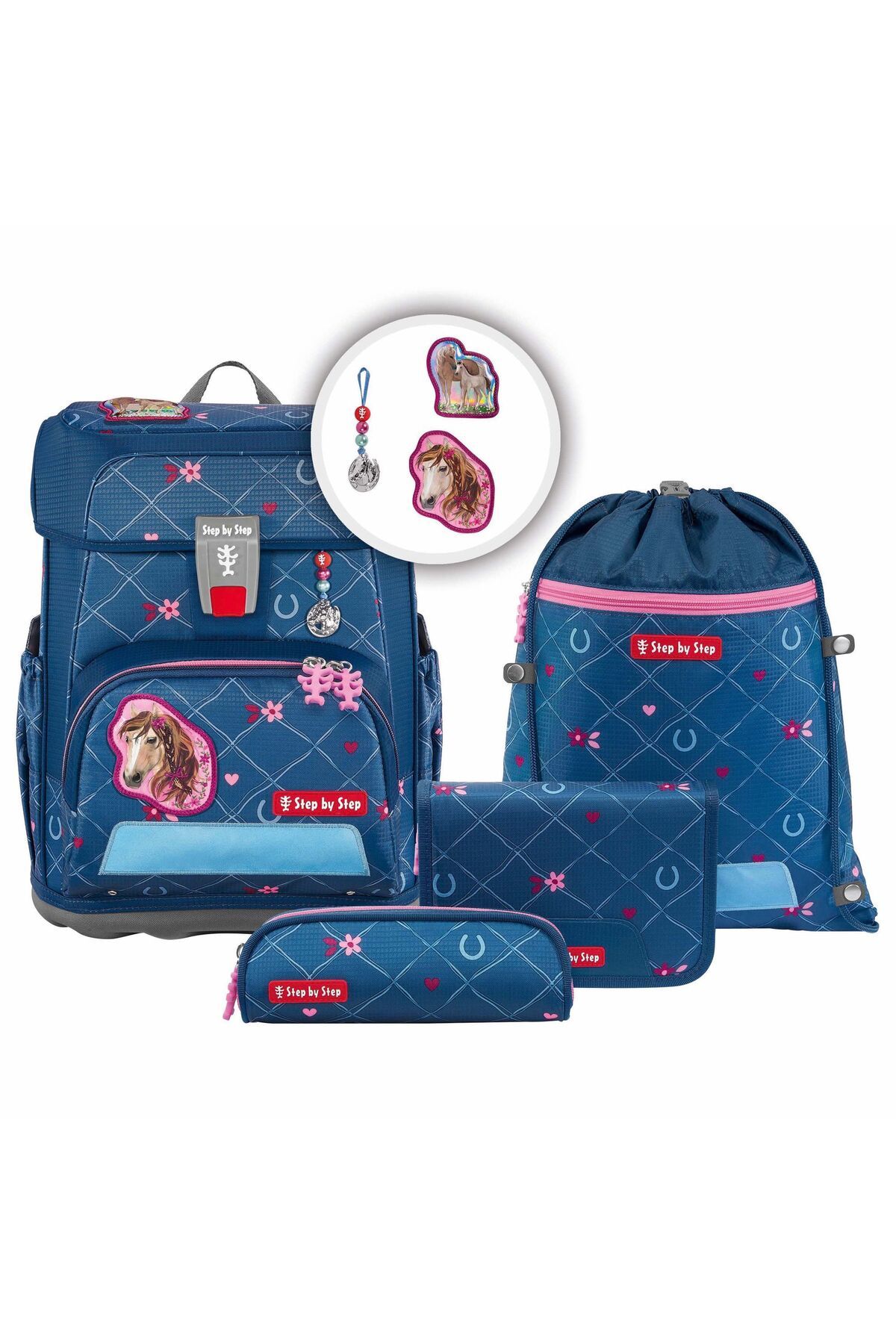 Step By Step-Cloud school bag set 5 pcs. 1