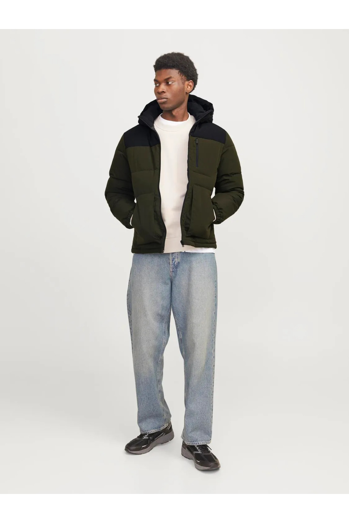 کاپشن مردانه راسته آستین استاندارد | جک اند جونز Jack & Jones TYC0849076286M12258416003 - تصویر 3