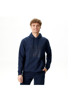 Nautica Erkek Lacivert Standart Fit Sweatshirt